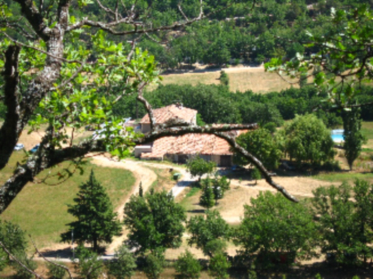 Maison vue de la colline - Saint Barthélémy