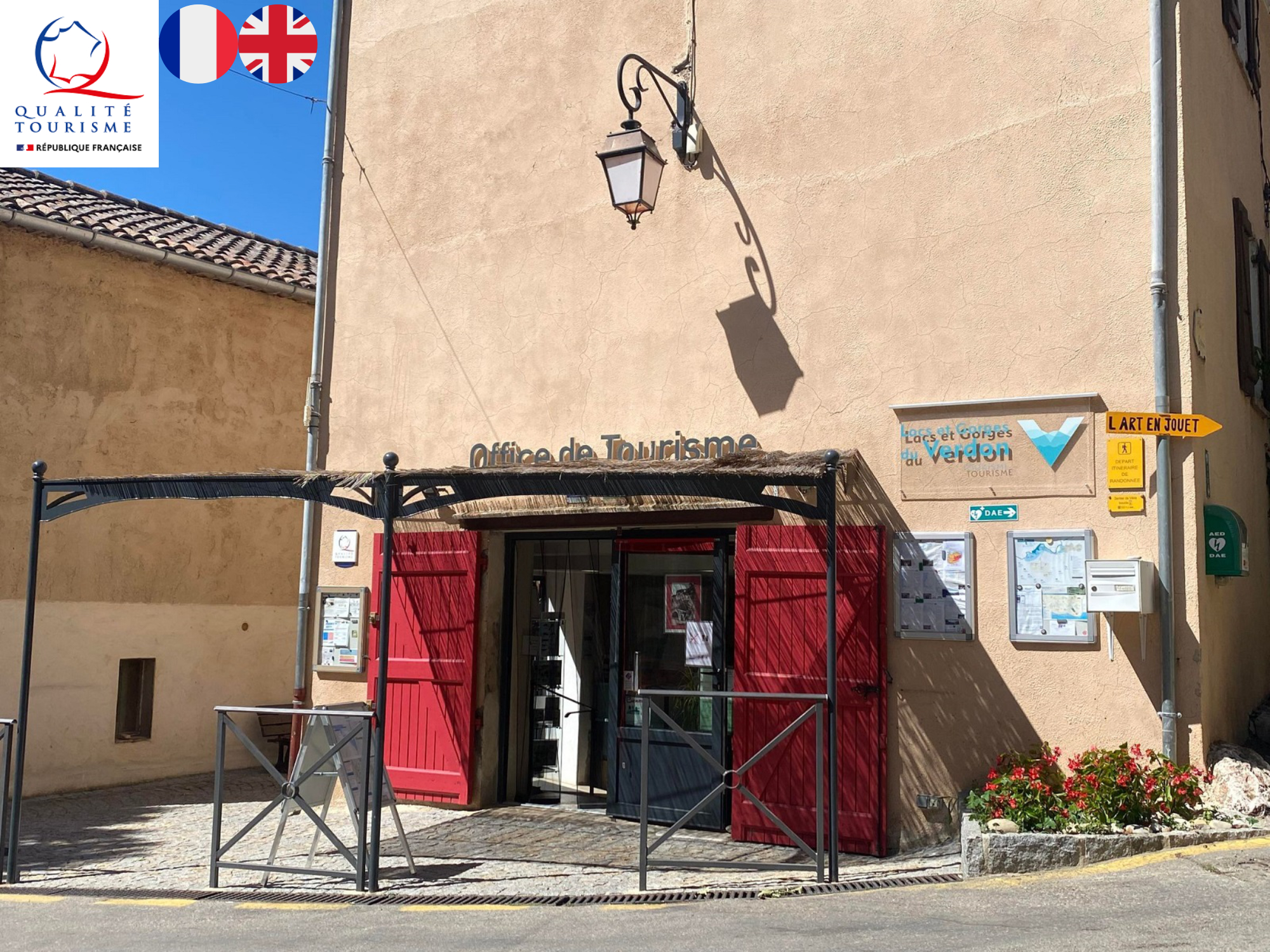 Vue - Bureau d'Information Touristique de Bauduen