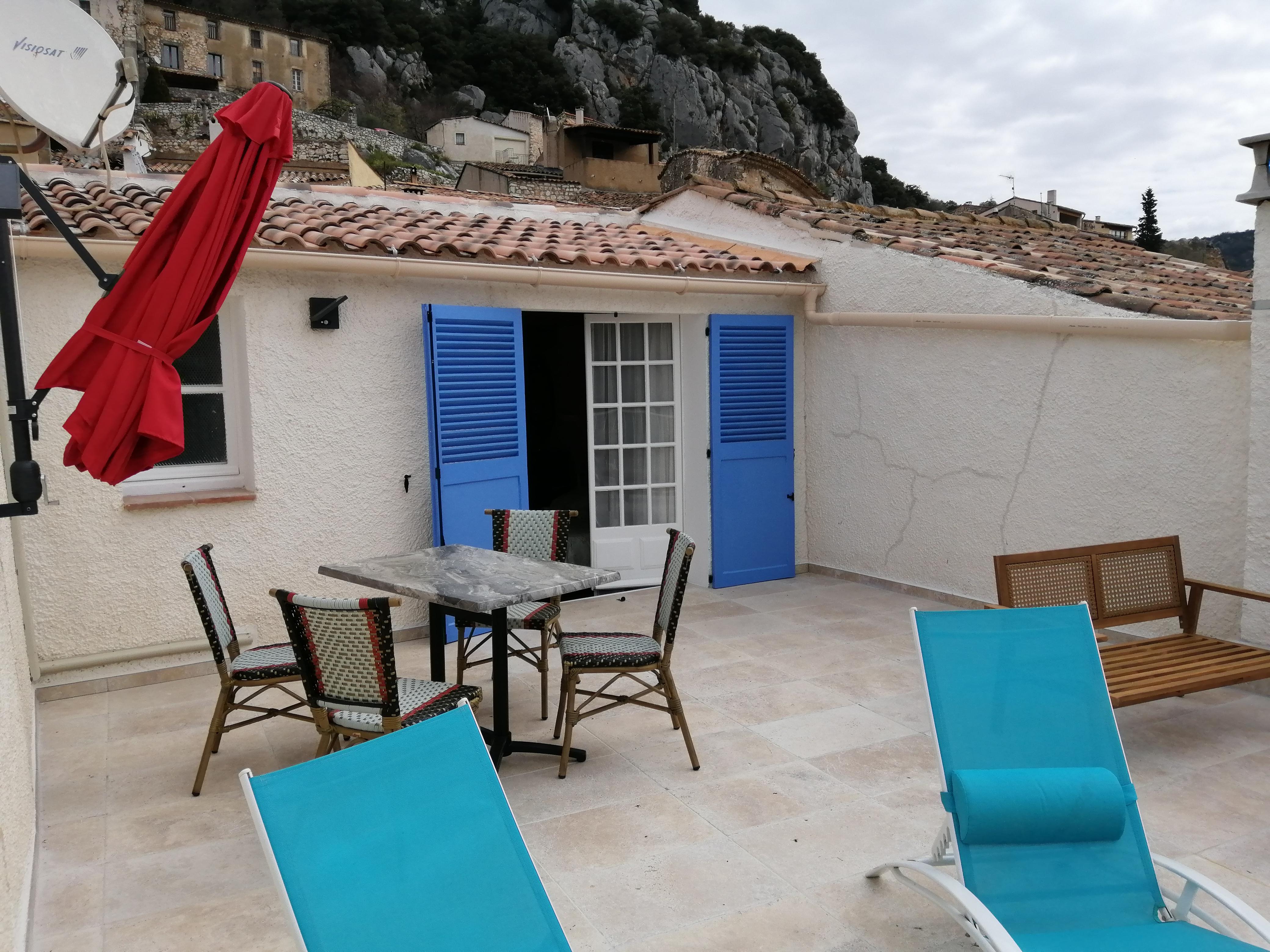 Terrasse - Auberge du Lac_Bauduen