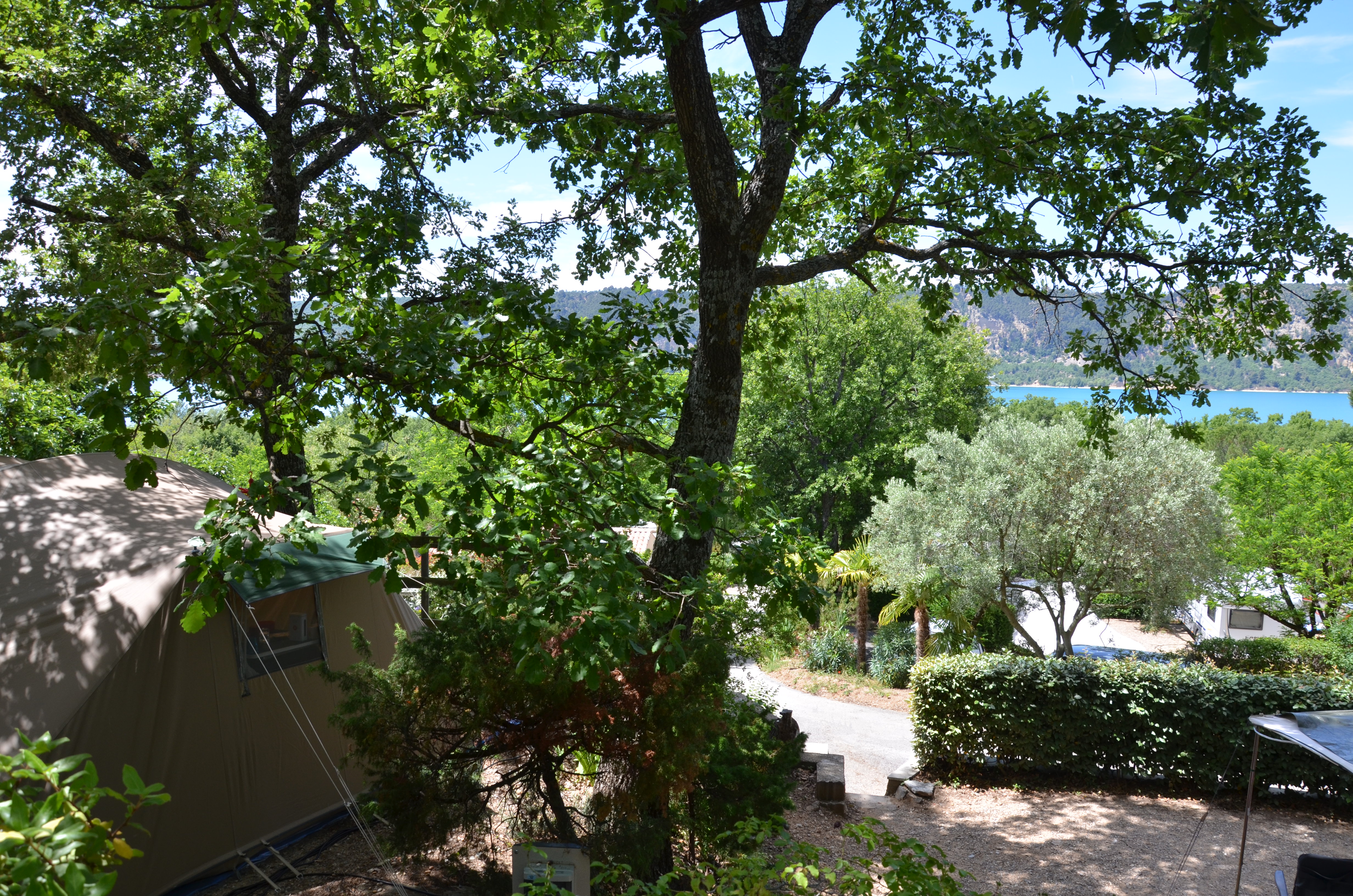 Vue du camping - Camping la Source