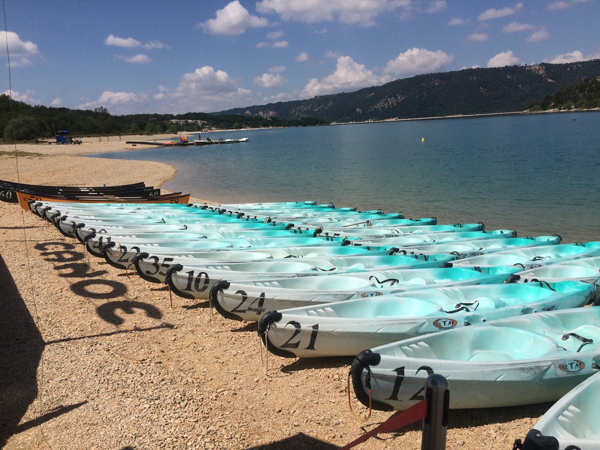 Locations - Verdon Canoë