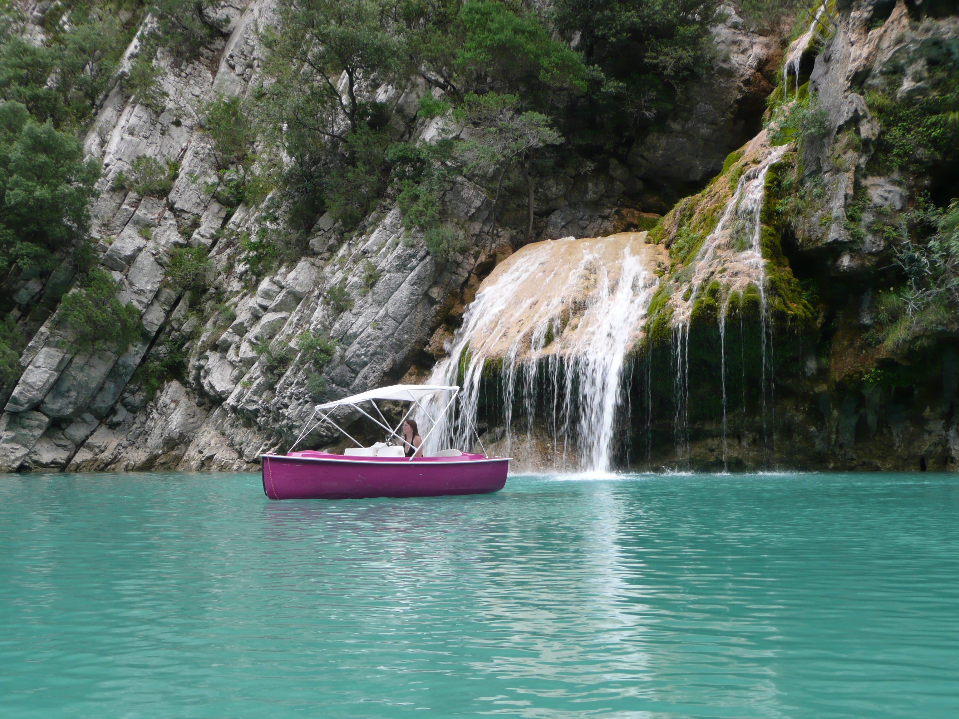 Bateau eléctrique - Côté Verdon