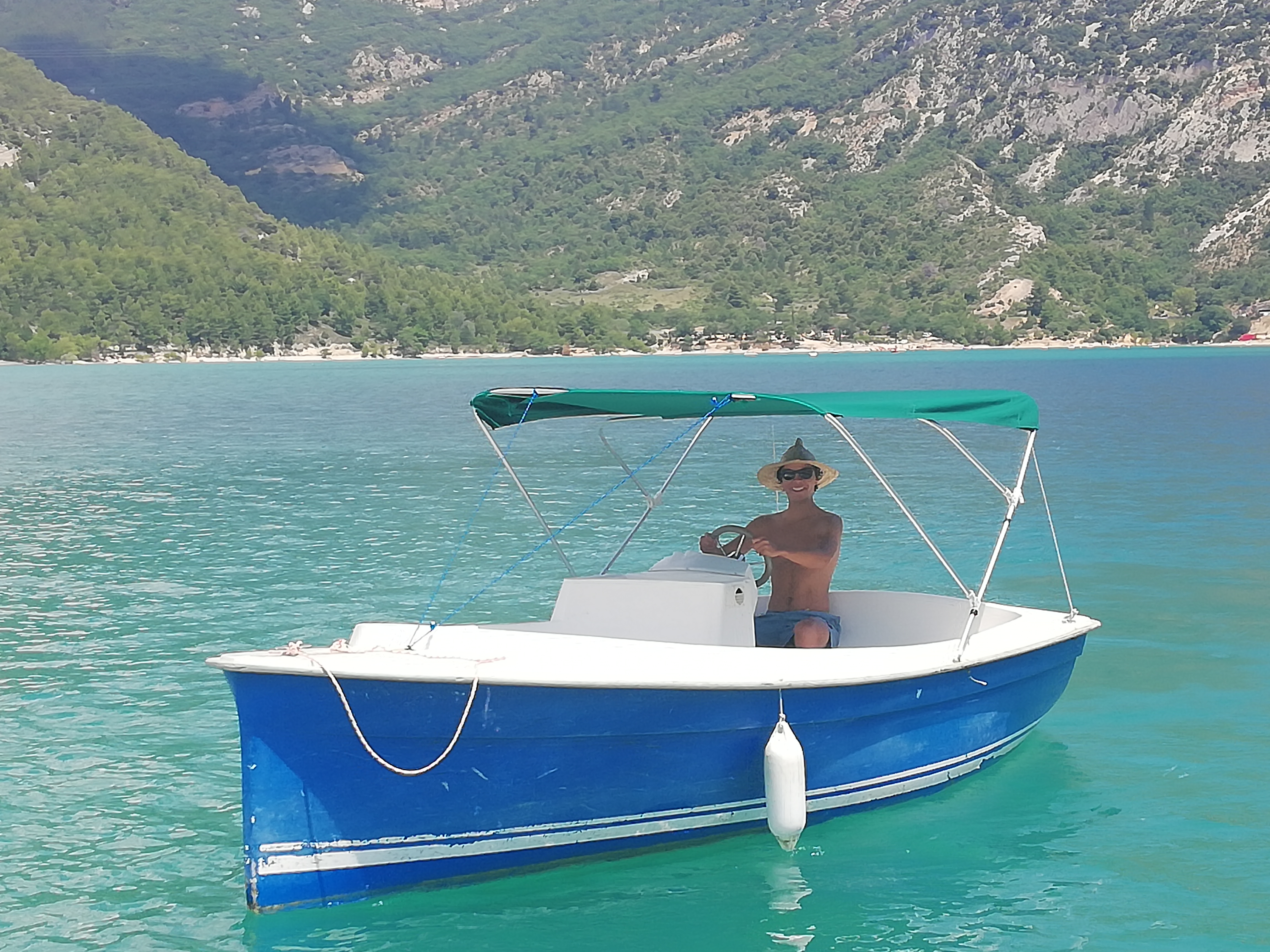 Bateau Scoop 7 places - Côté Verdon