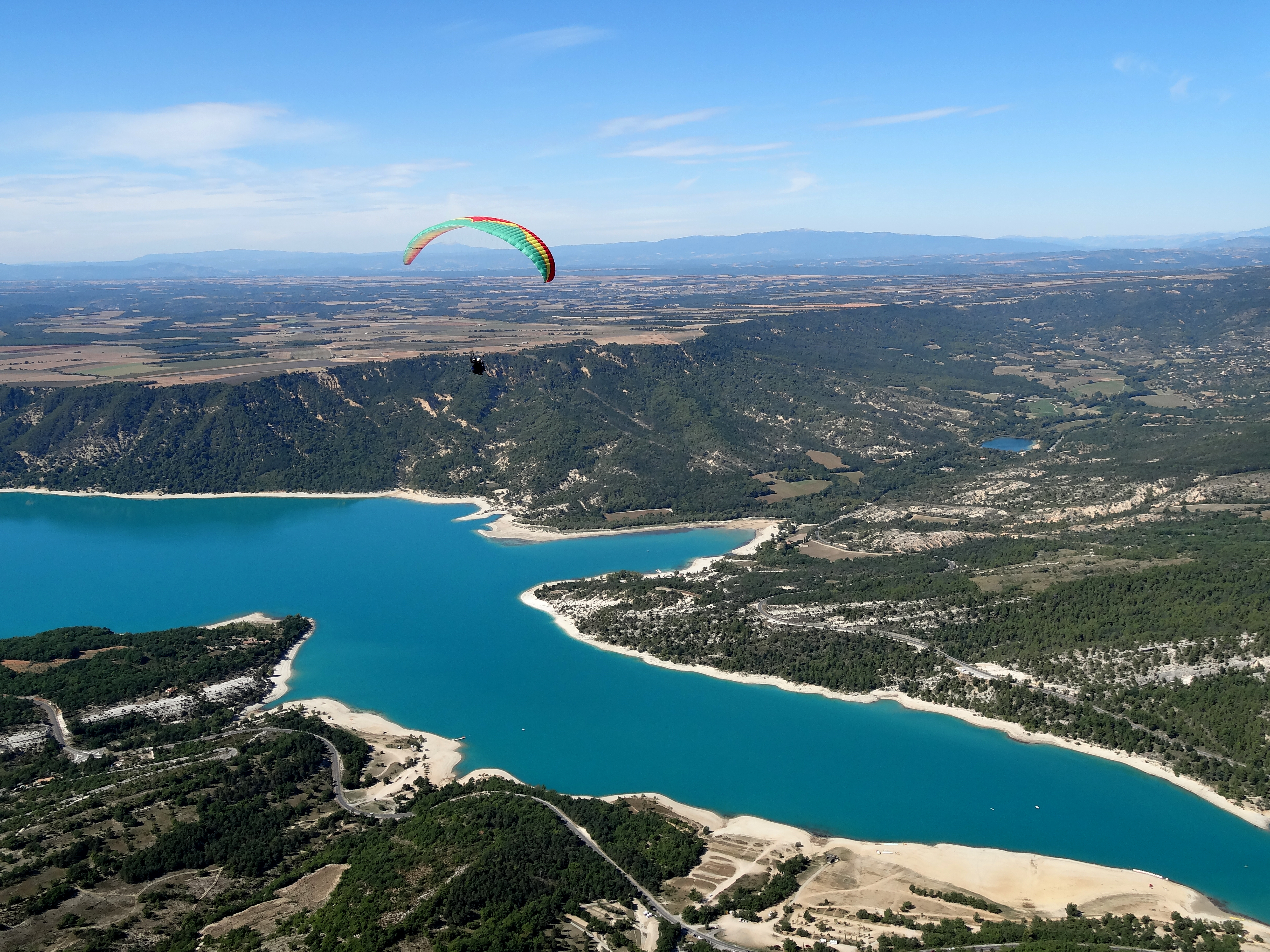 Au-dessus du lac de Sainte-Croix - Roc n'Vol