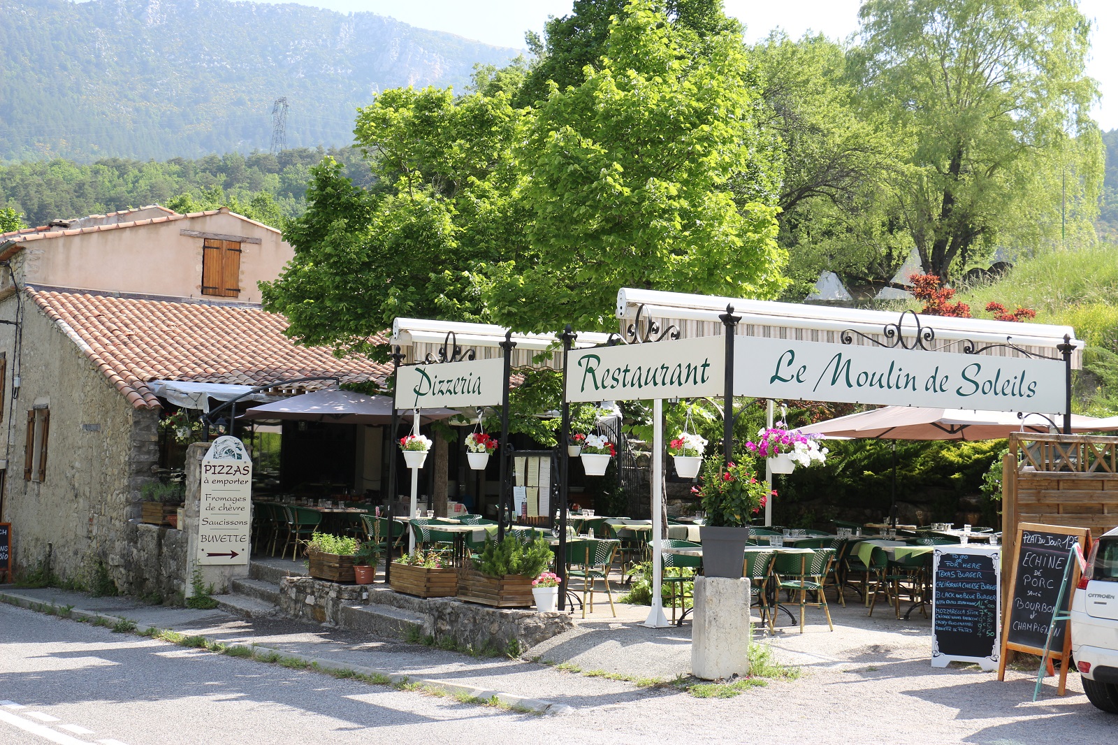 Le restaurant - Restaurant Moulin de Soleils
