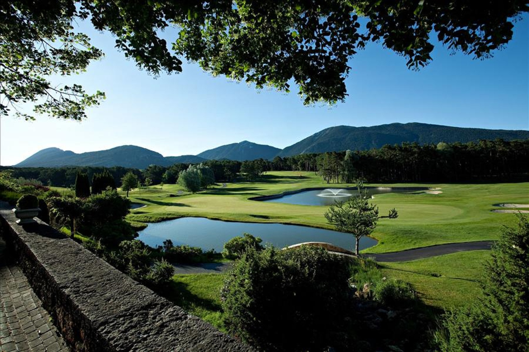 Vue sur le golf - Golf 18 trous de Taulane