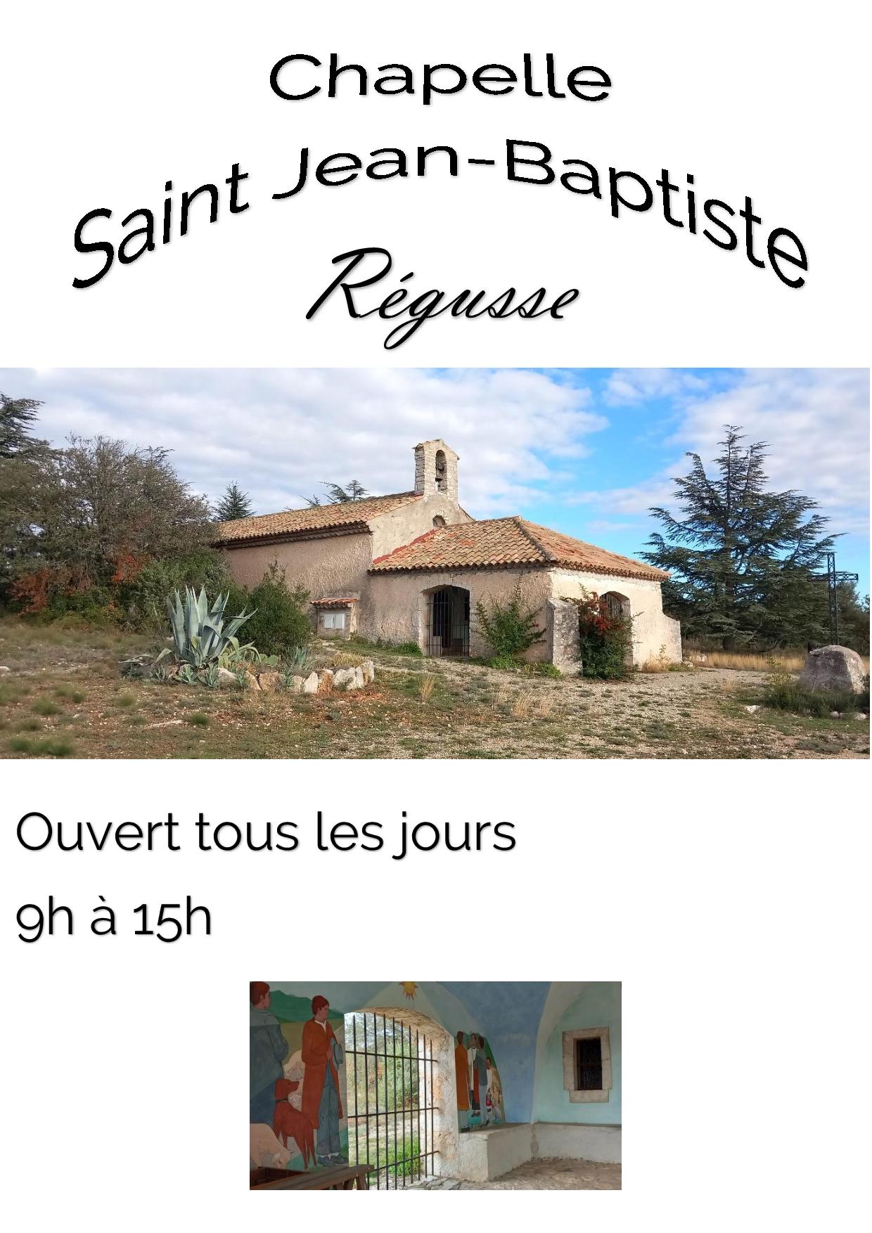 chapelle - Chapelle Saint-Jean Baptiste