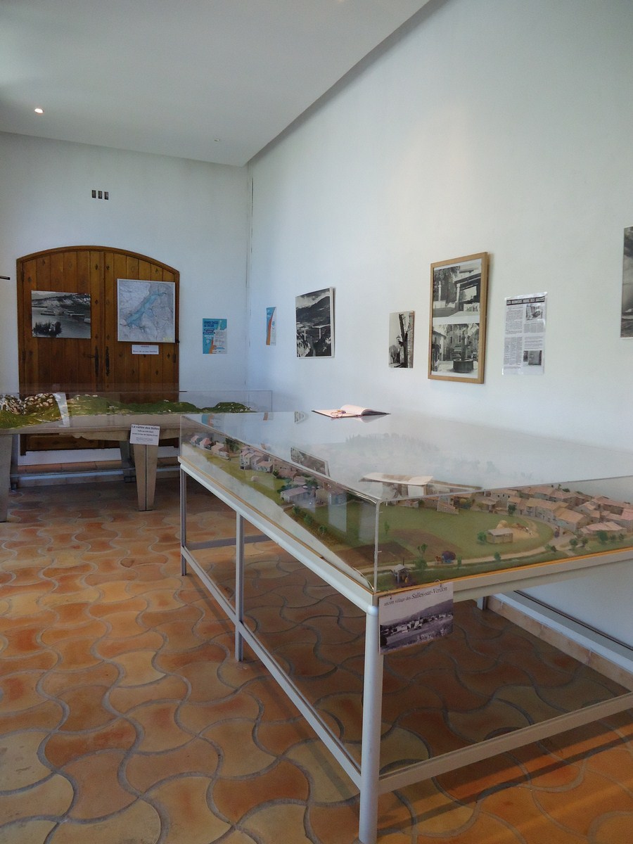 Maquette du village des Salles - Exposition