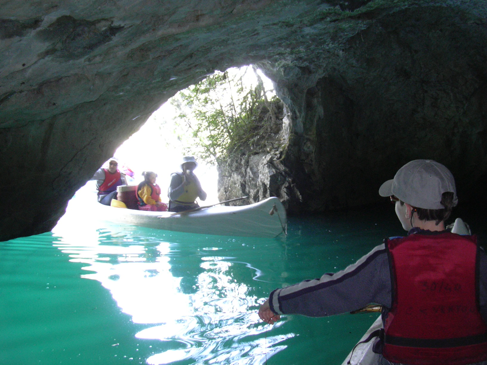 Dans un canoë - Canoë Verdon