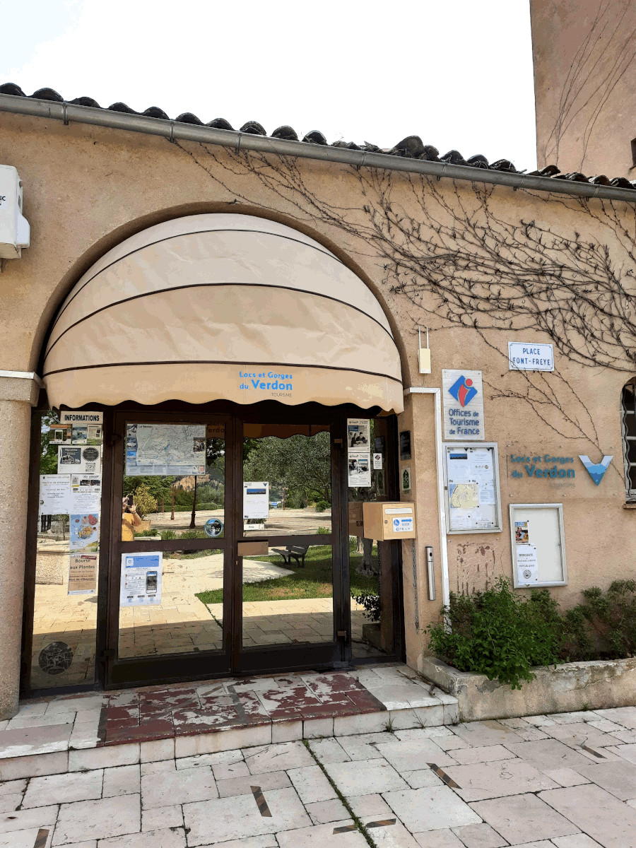Entrée bureau d'information touristique - Entrée bureau d'information touristique
