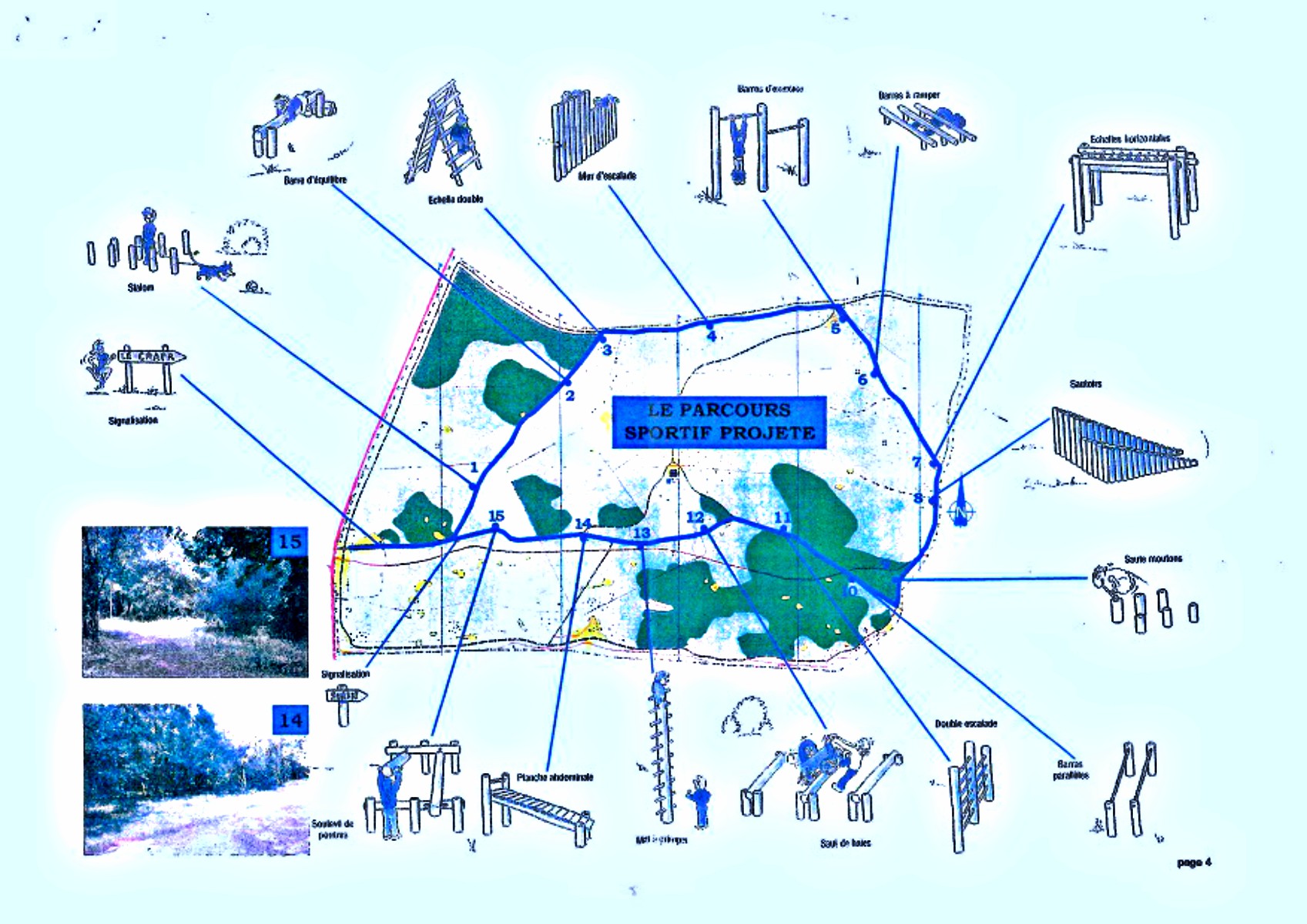 Le claou Parcours de santé - Le claou Parcours de santé