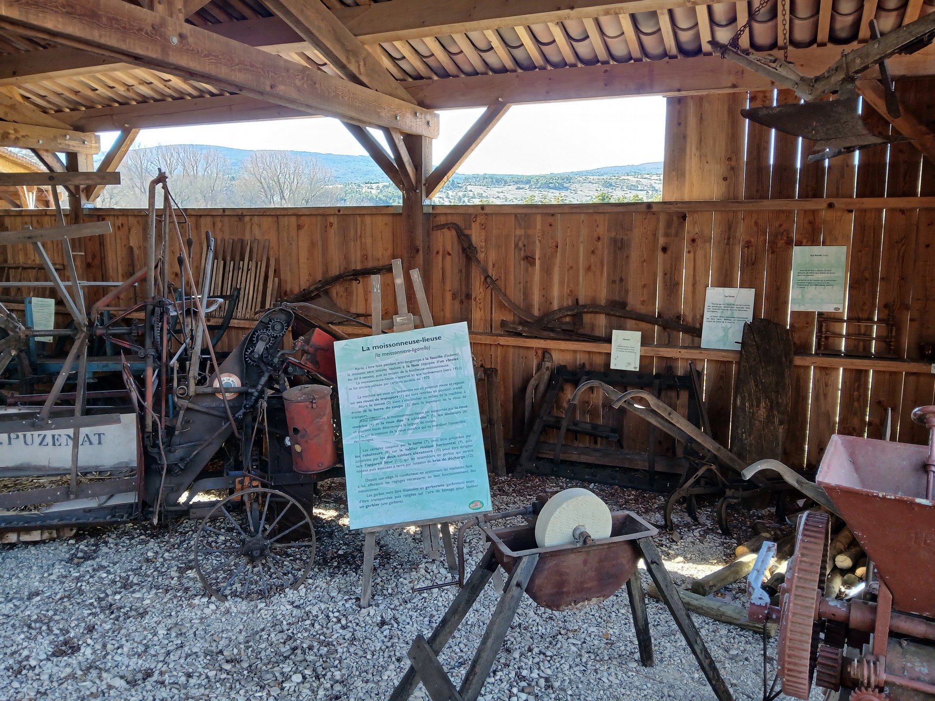 Machine agricole - Musée du patrimone agricole de la Sagne