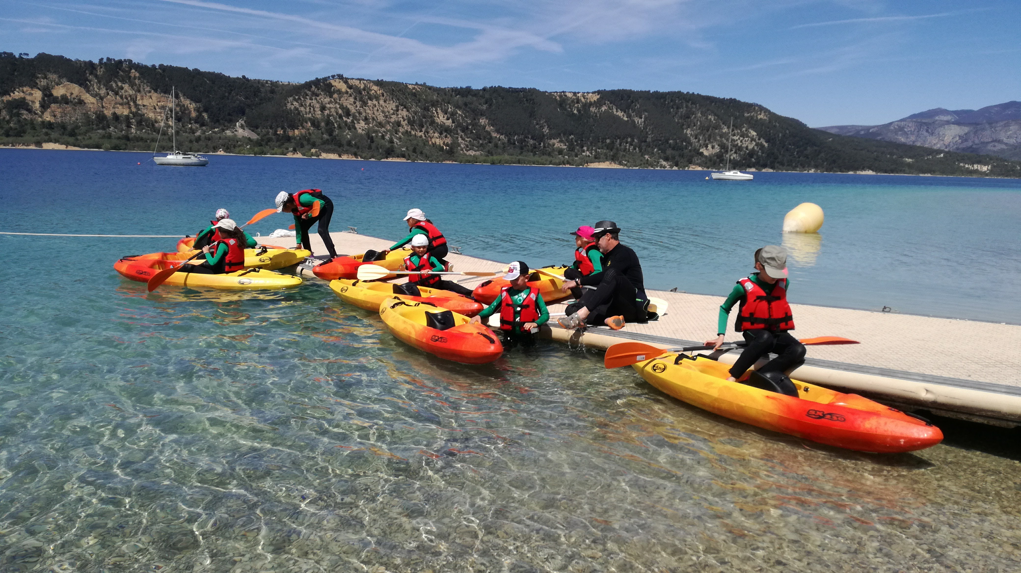 Location canoë - Base nautique municipale des Salles-sur-Verdon