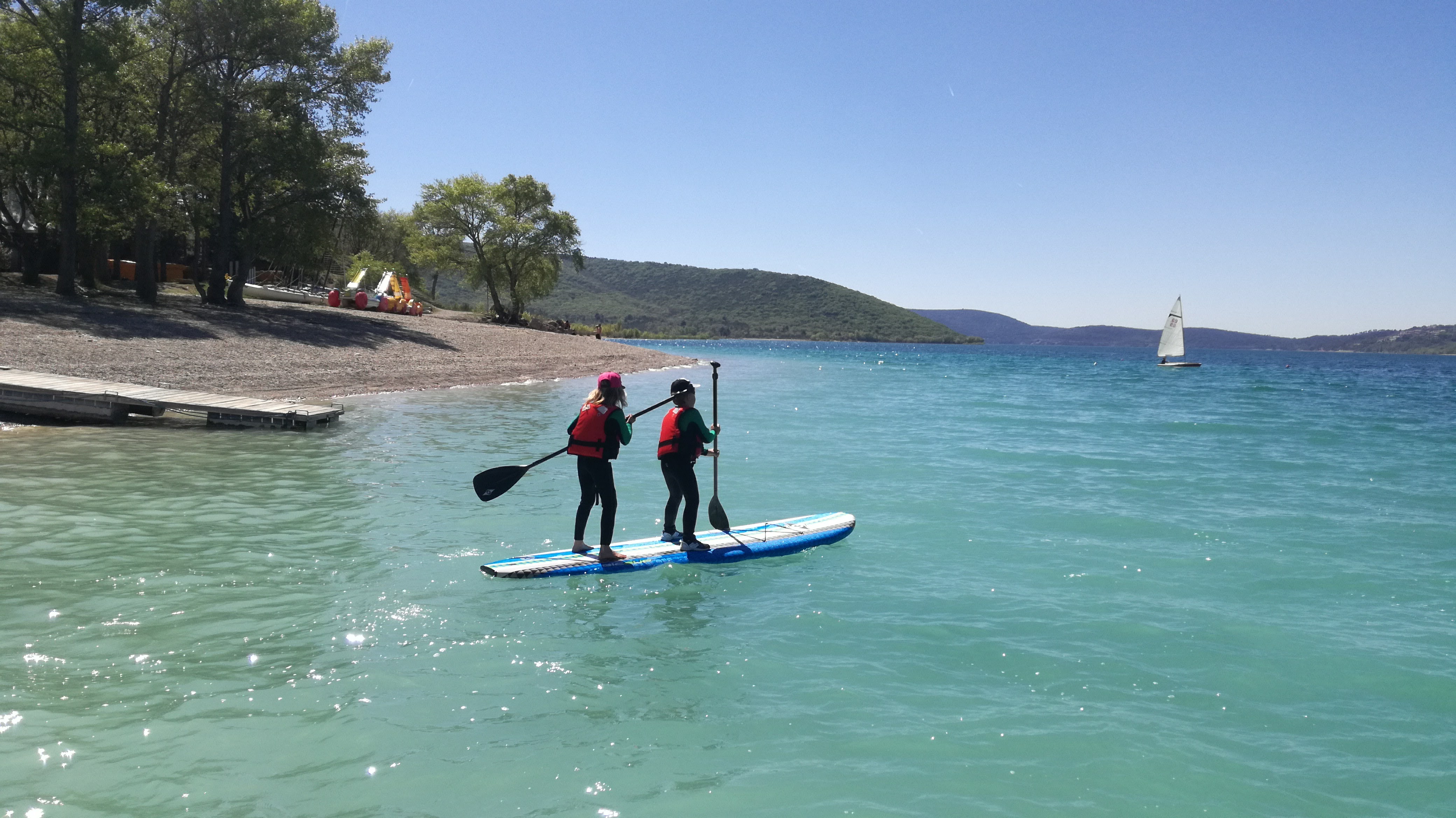 Location paddle - Base nautique municipale des Salles-sur-Verdon