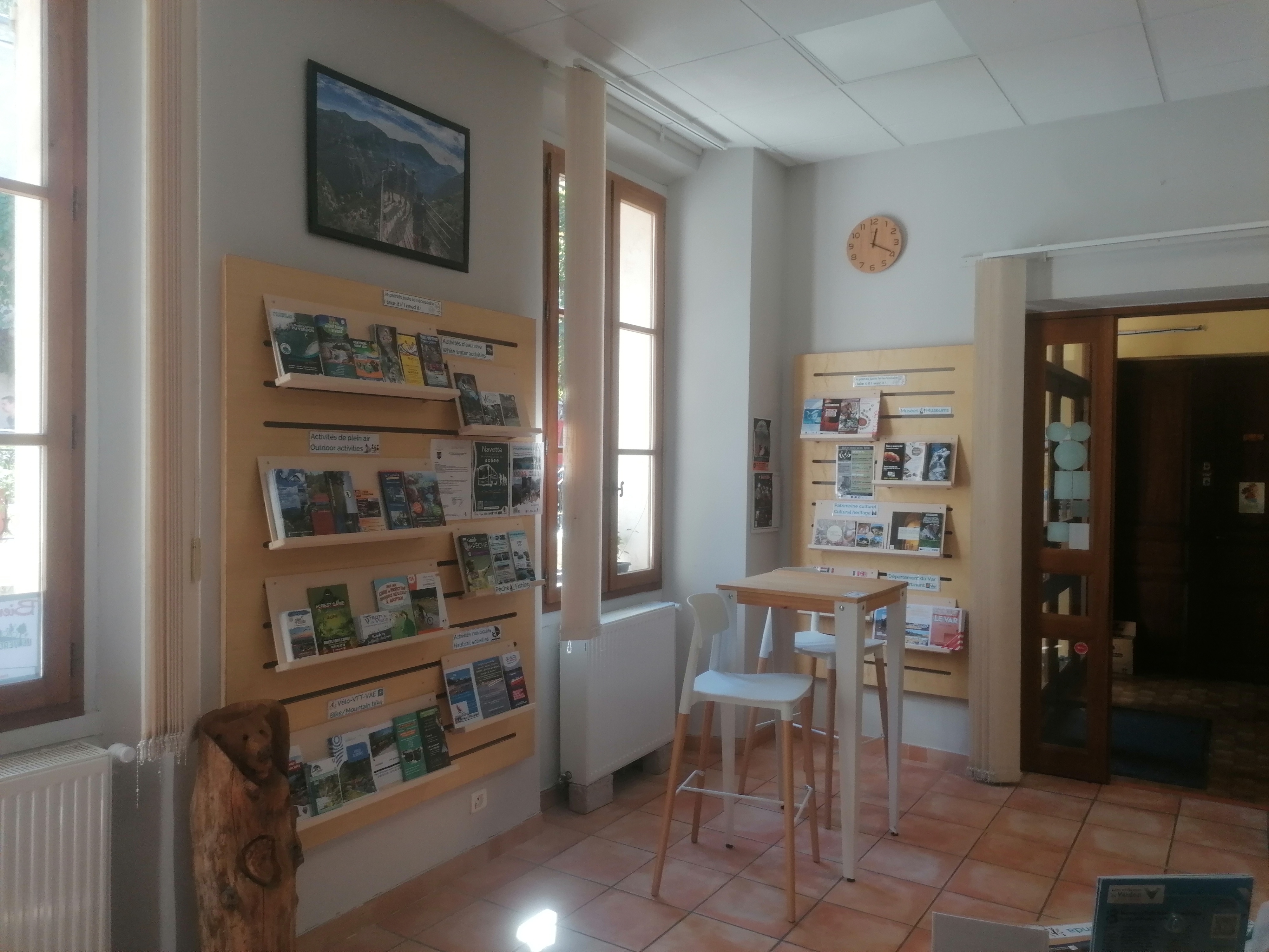 Intérieur 1 - Bureau d'Information Touristique d'Aiguines