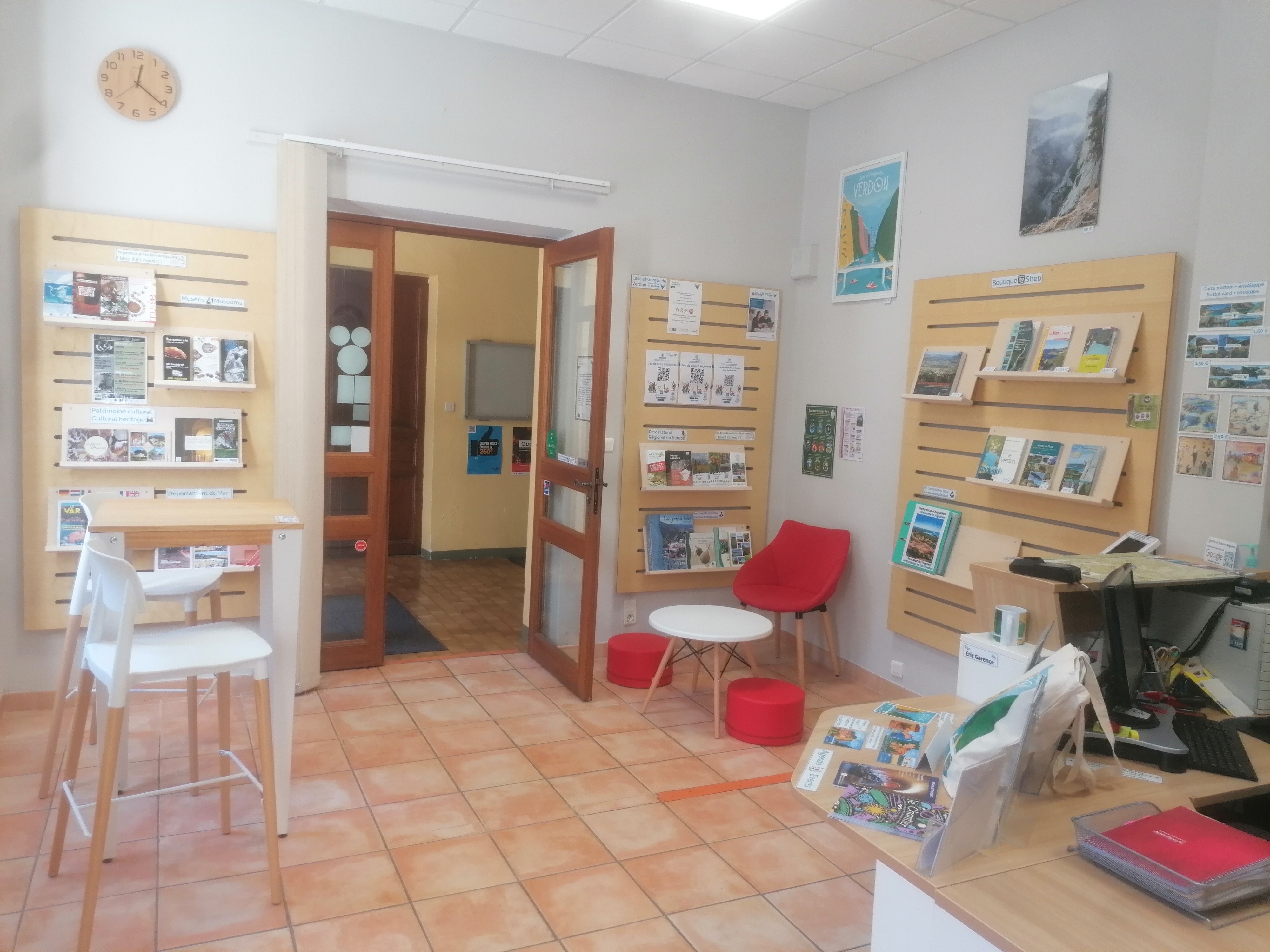 Intérieur 2 - Bureau d'Information Touristique d'Aiguines