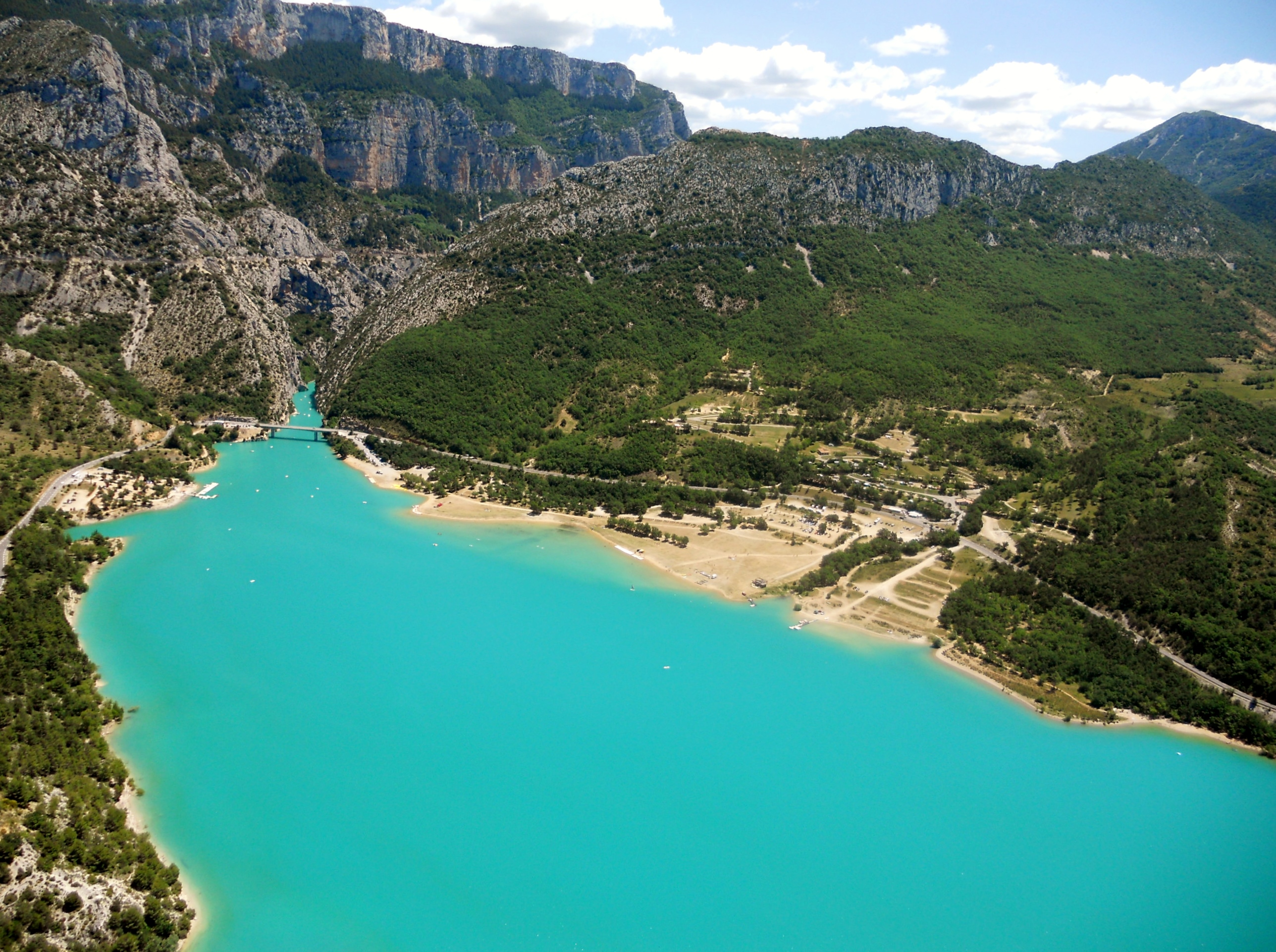 Entrée des Gorges du Verdon - Camping Le Galetas