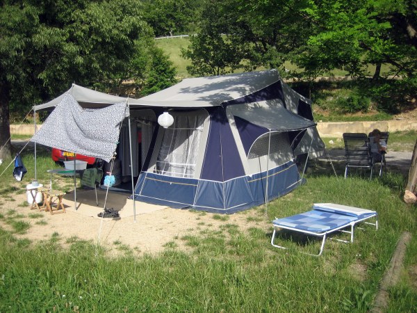 Un emplacement - Camping Le Galetas