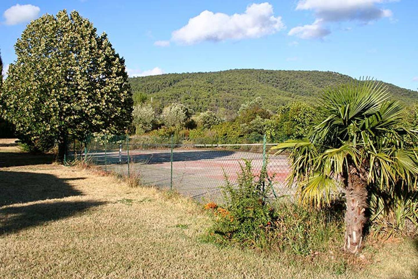 Cours de tennis - Maisonnette au coeur des oliviers