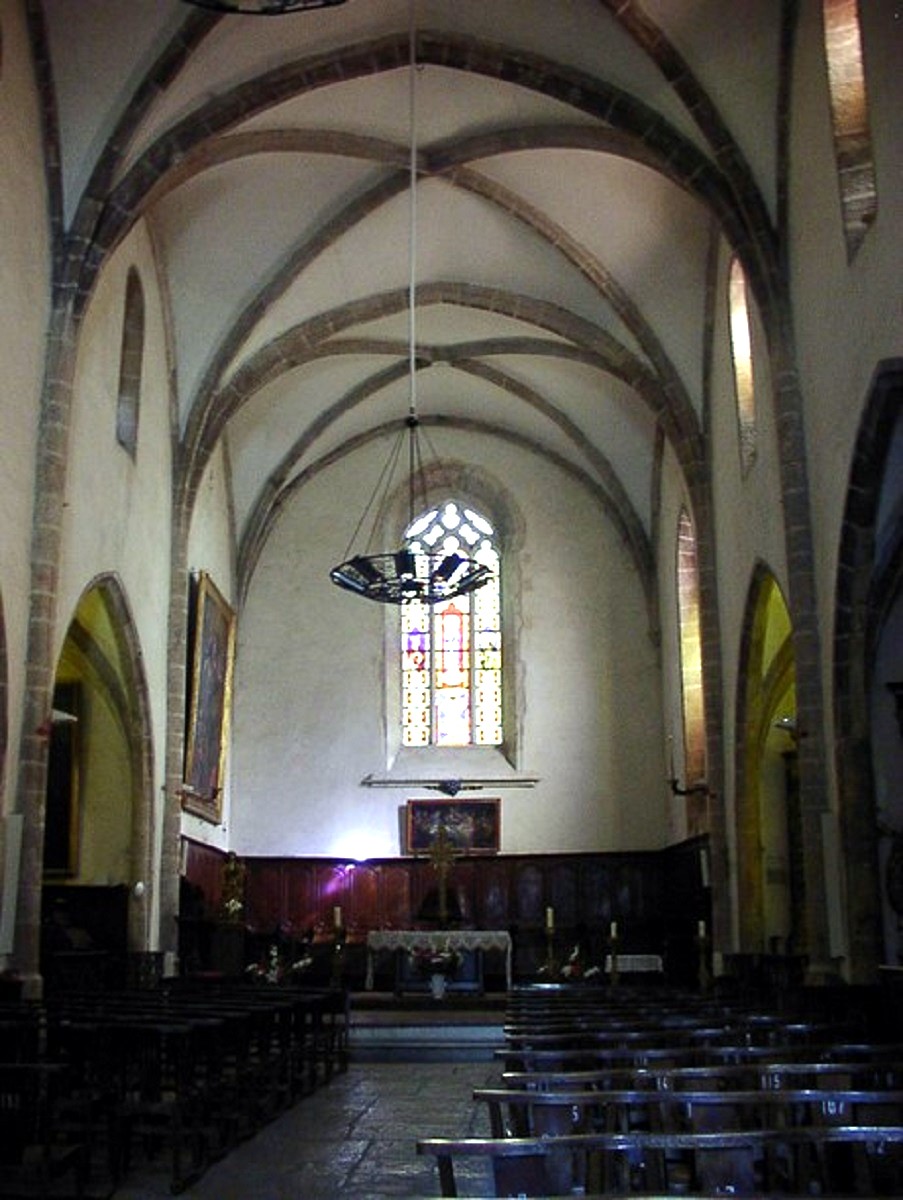 Intérieur - Collégiale Saint Pancrace