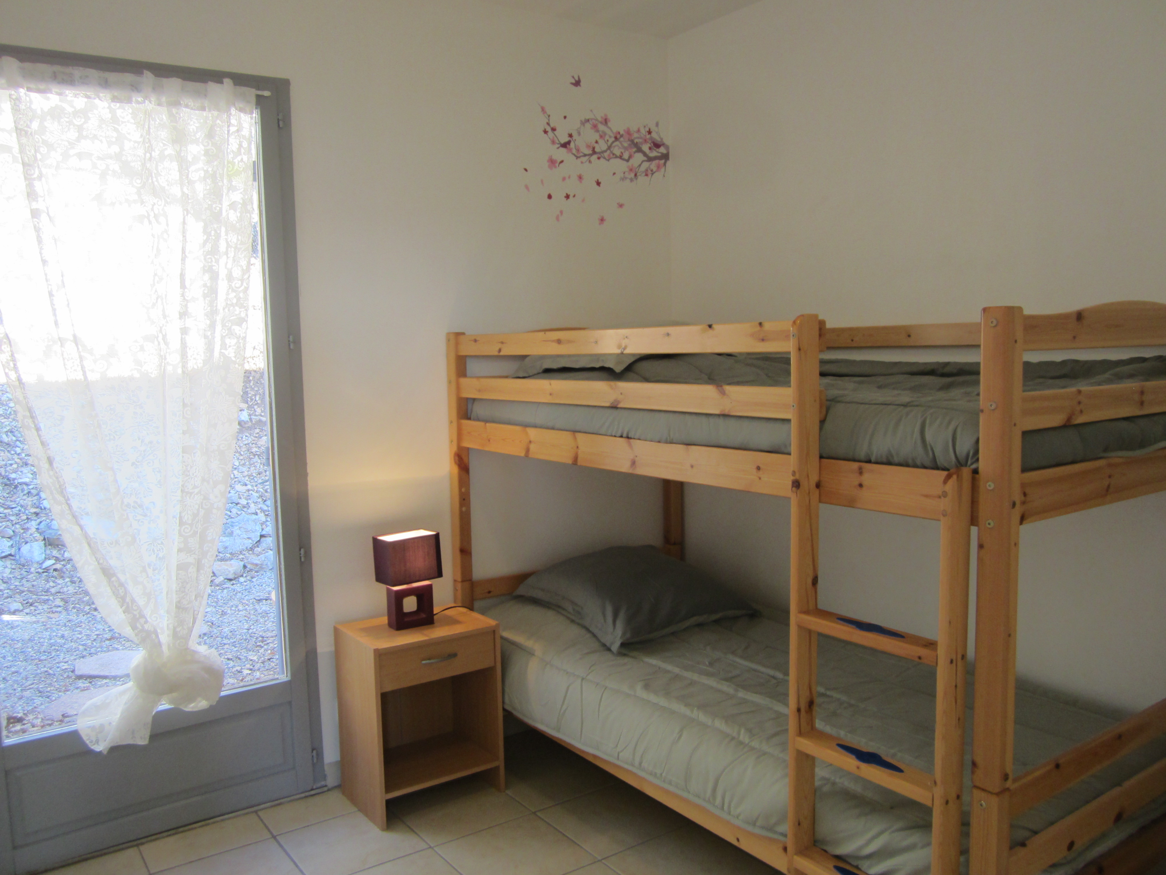 Chambre 2 lits simples superposés - Les Althéas 3 et 4