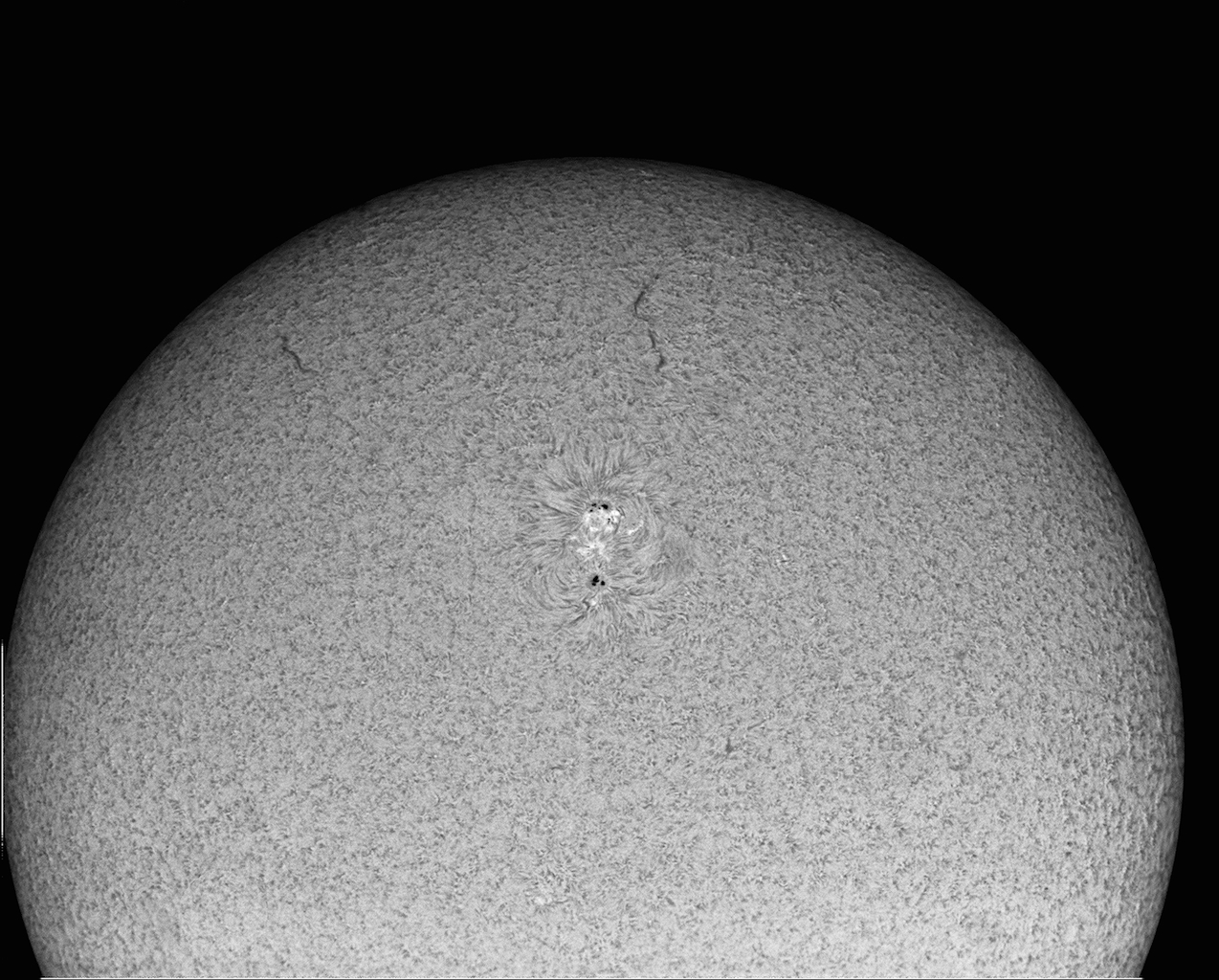 Surface solaire - Observatoire Astronomique de Bauduen