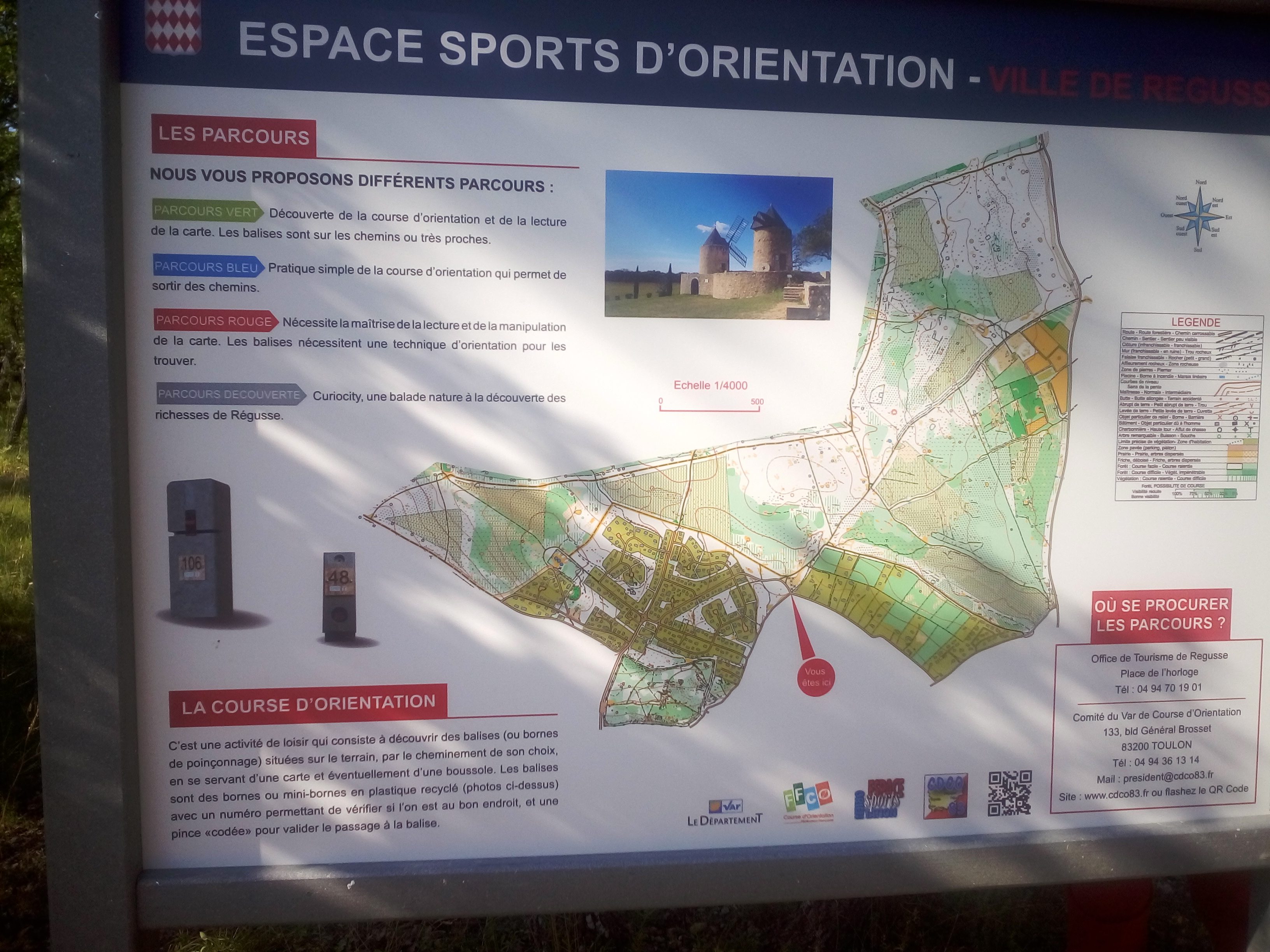 Régusse Sports d'Orientation - Espace Sports d'Orientation