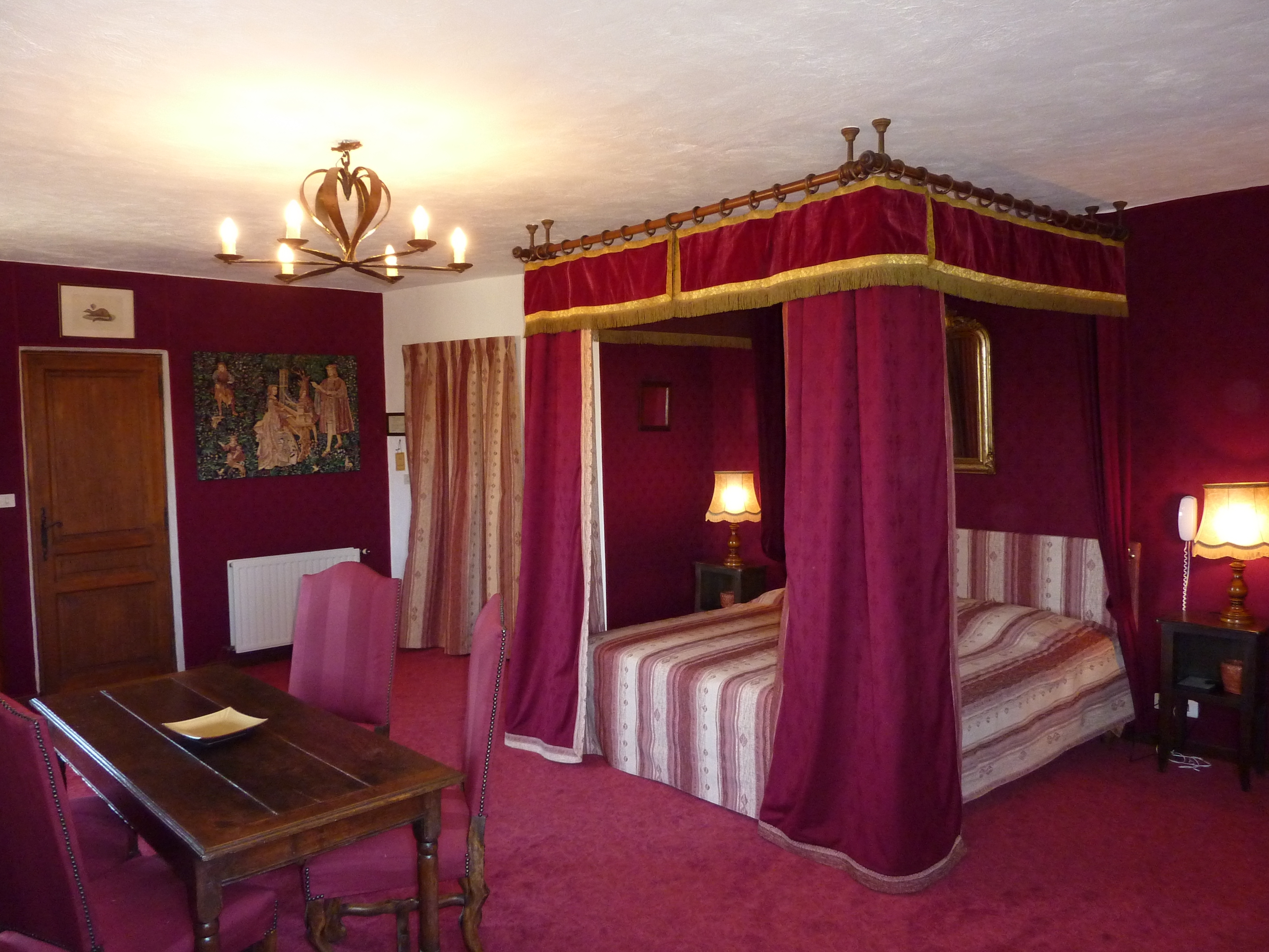 Chambre de la Tour - Château de Trigance