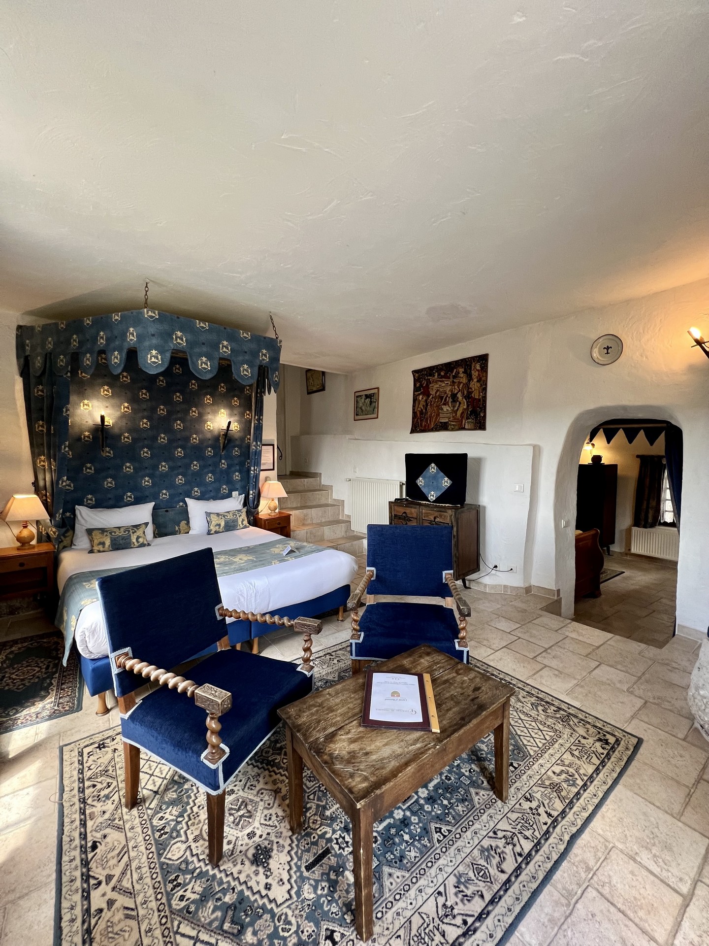 Chambre de la Tour - Château de Trigance