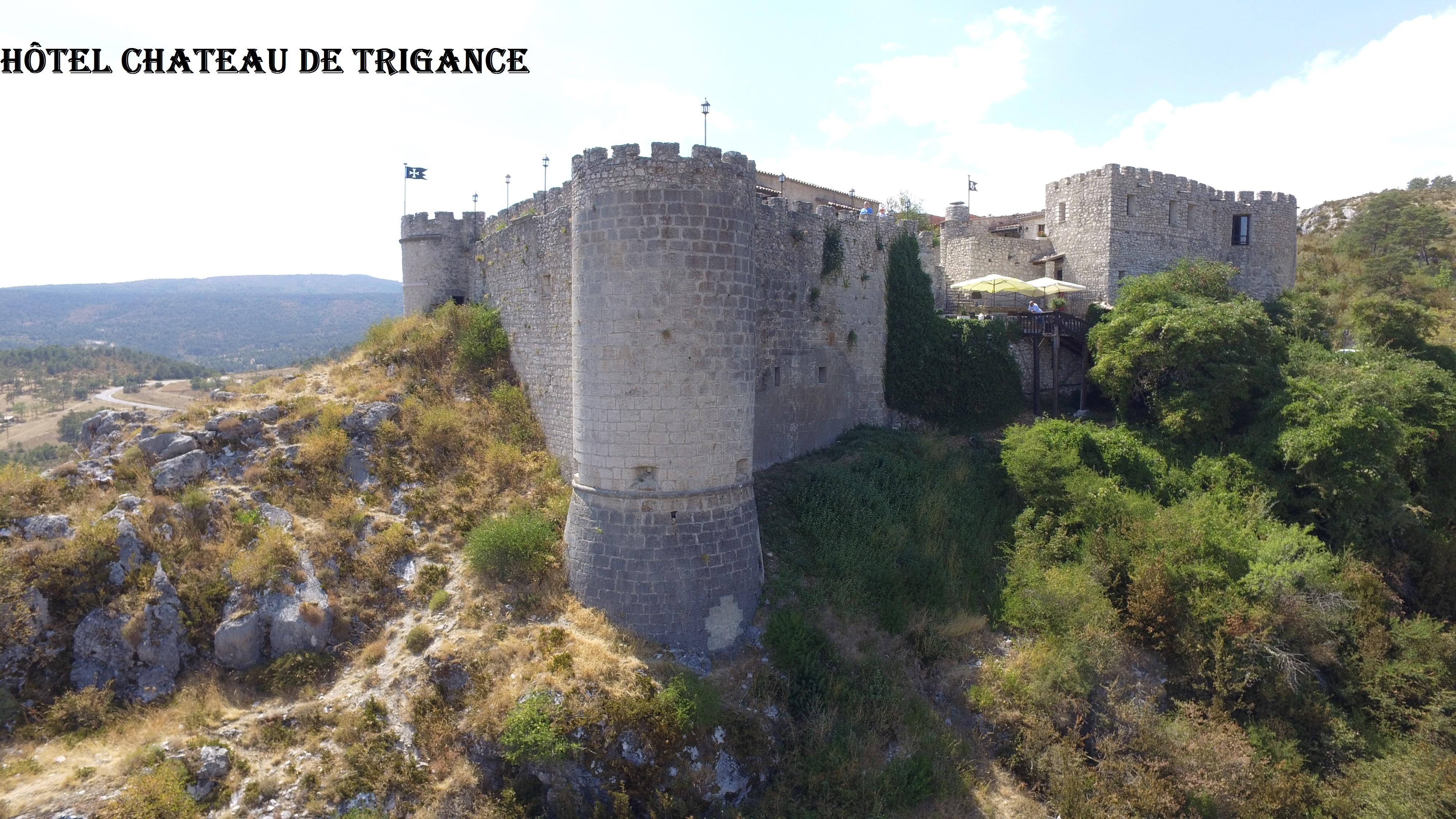 Extérieur - Château de Trigance