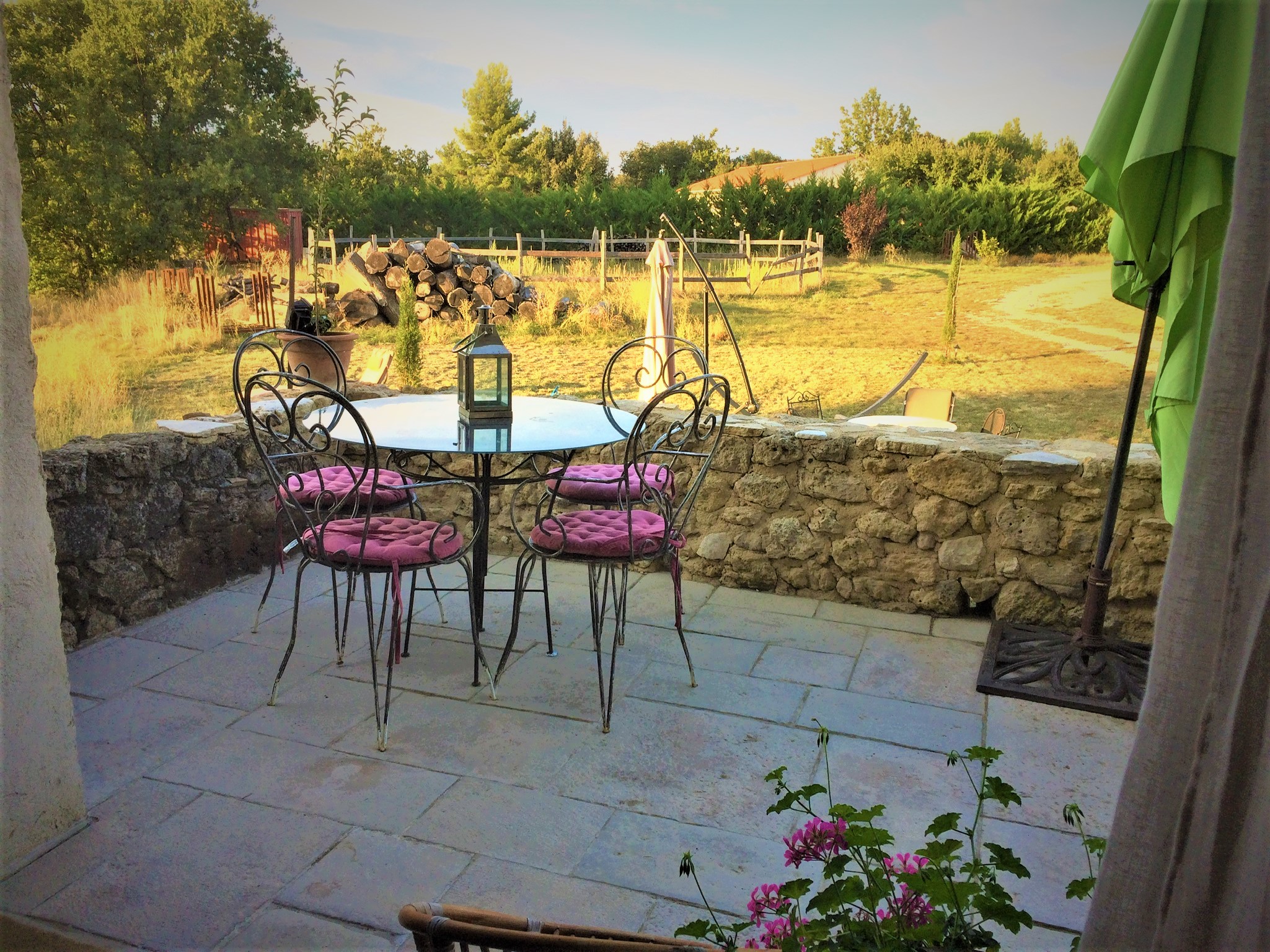 Terrasse de la Grange - La Bastide Saint Michel La Grange