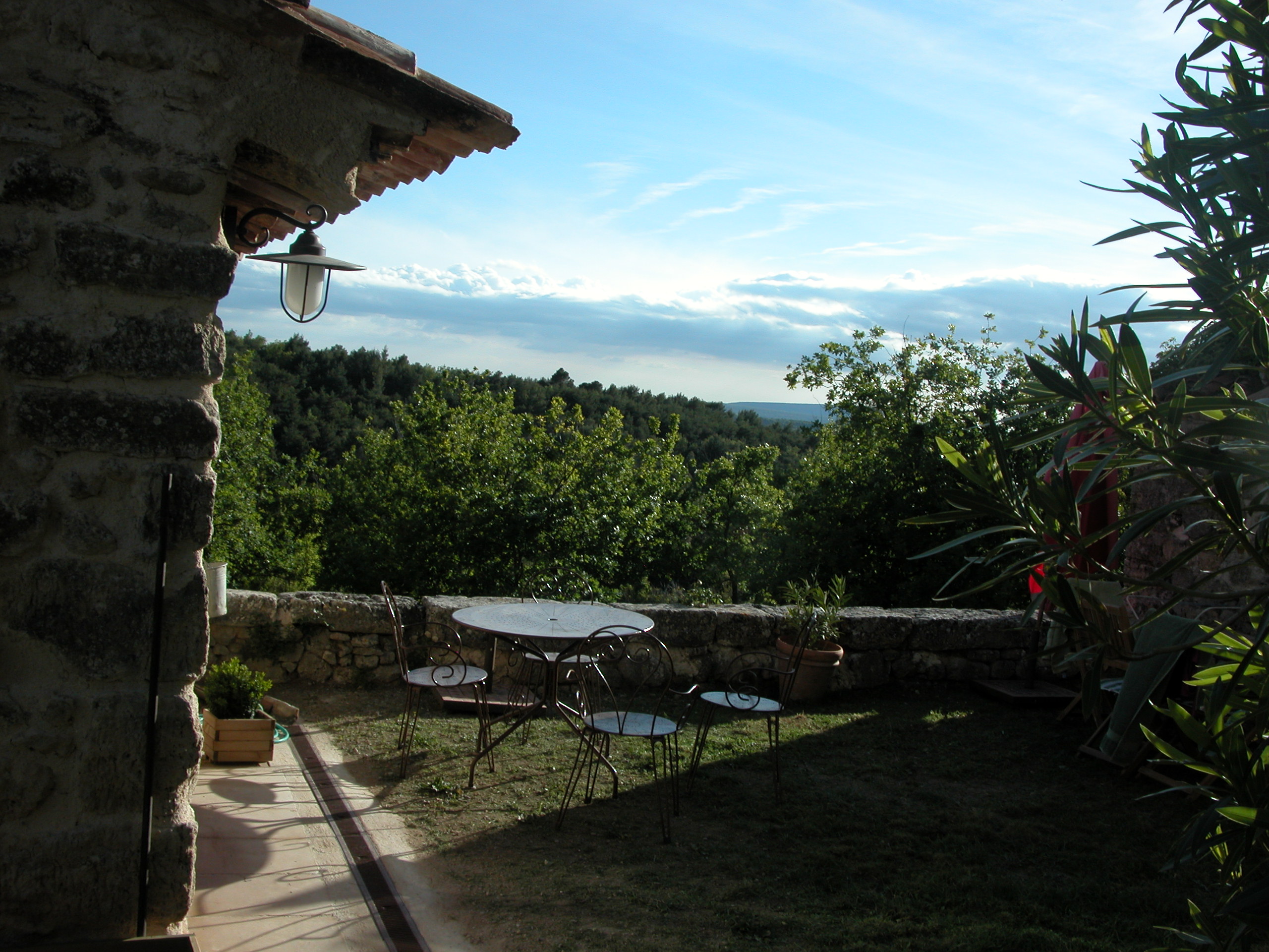 Vue - Bastide de Saint-Michel Le Mazet