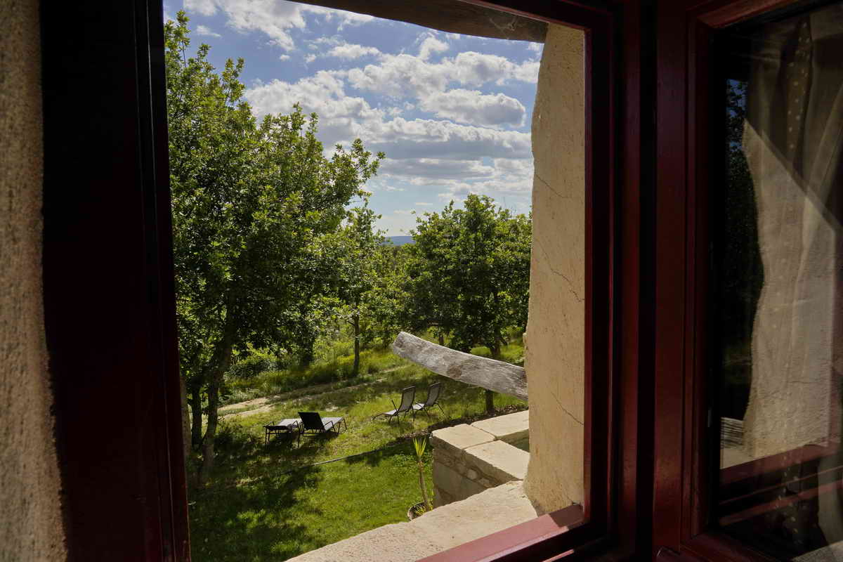 Vue fenêtre - Bastide de Saint-Michel Le Mazet