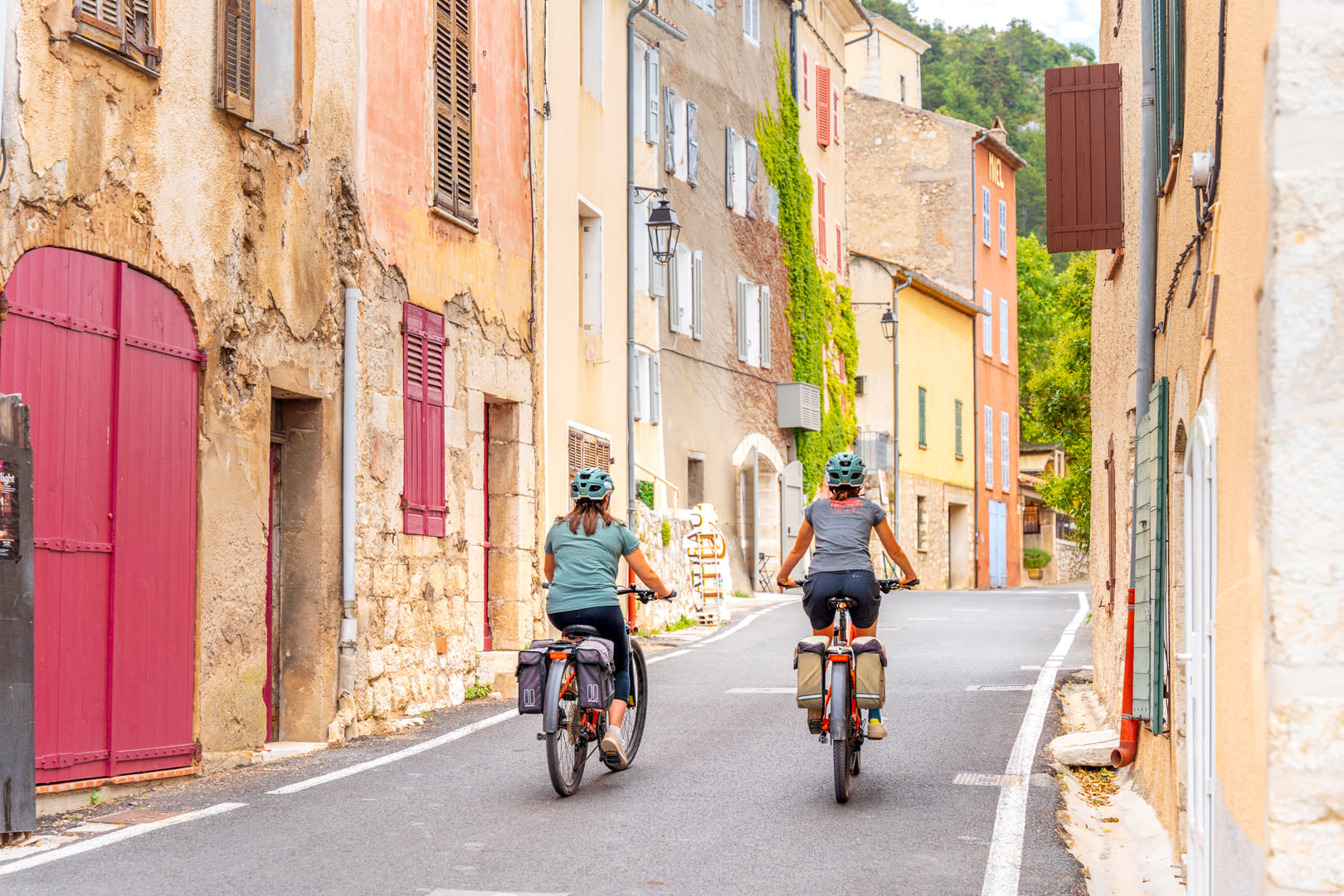 A Aiguines - Tour du Verdon à vélo