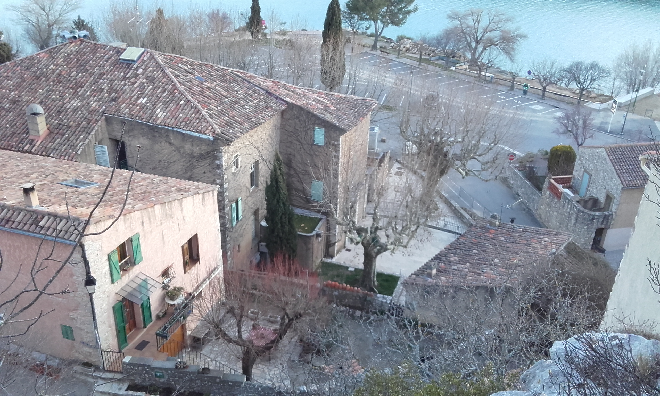 Vue d'en haut - Château