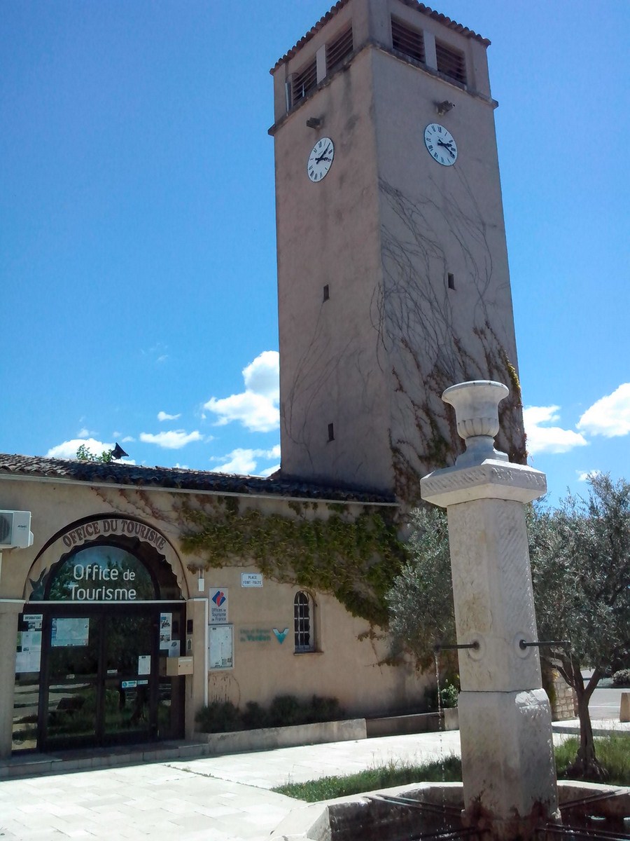 Vue d'ensemble - Clocher des Salles-sur-Verdon