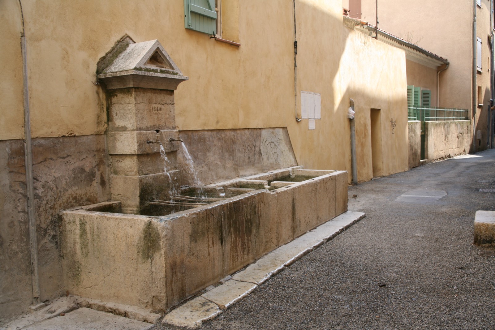 Lavoir-fontaine rue Pontillac - Aups - Lavoir-fontaine rue Pontillac - Aups