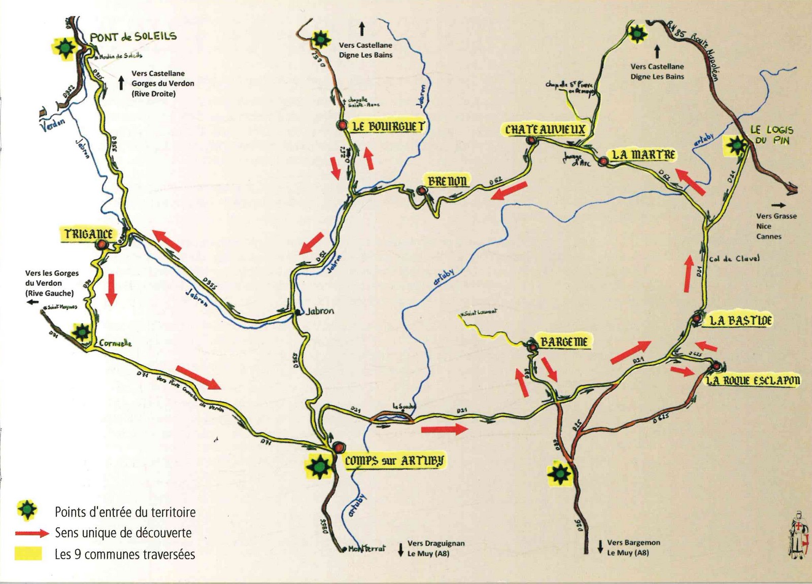 Circuit - La Route de l'Histoire et des Légendes