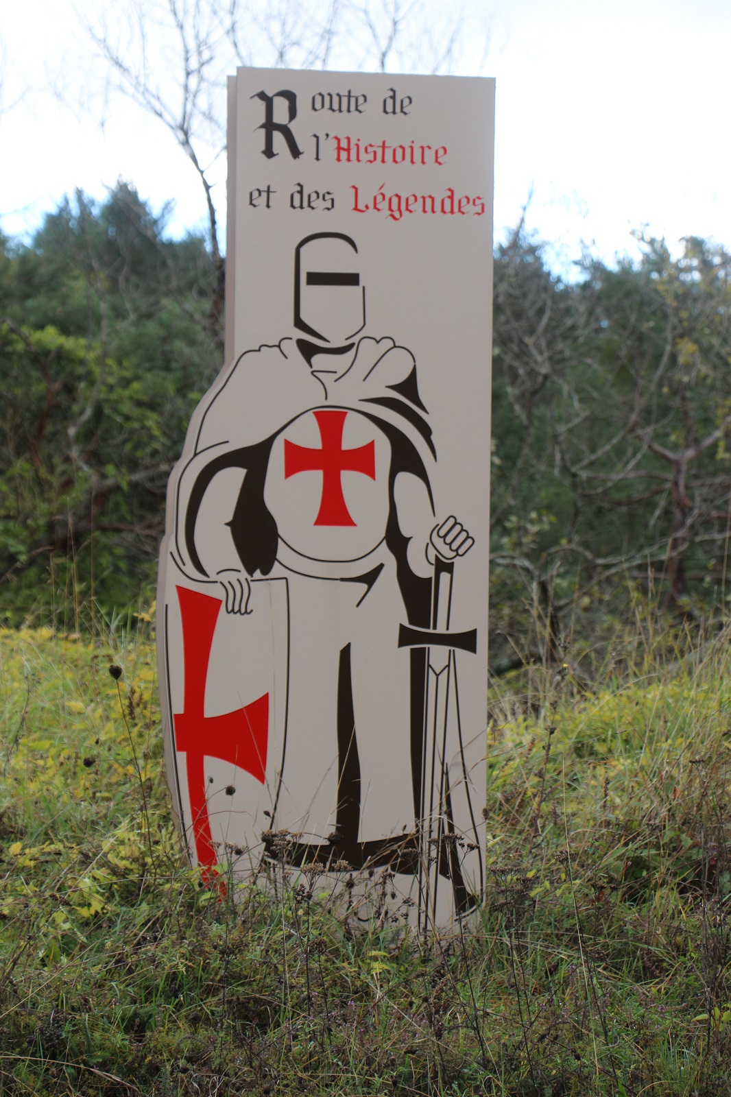 Entrée de la route - Route de l'Histoire et des Légendes