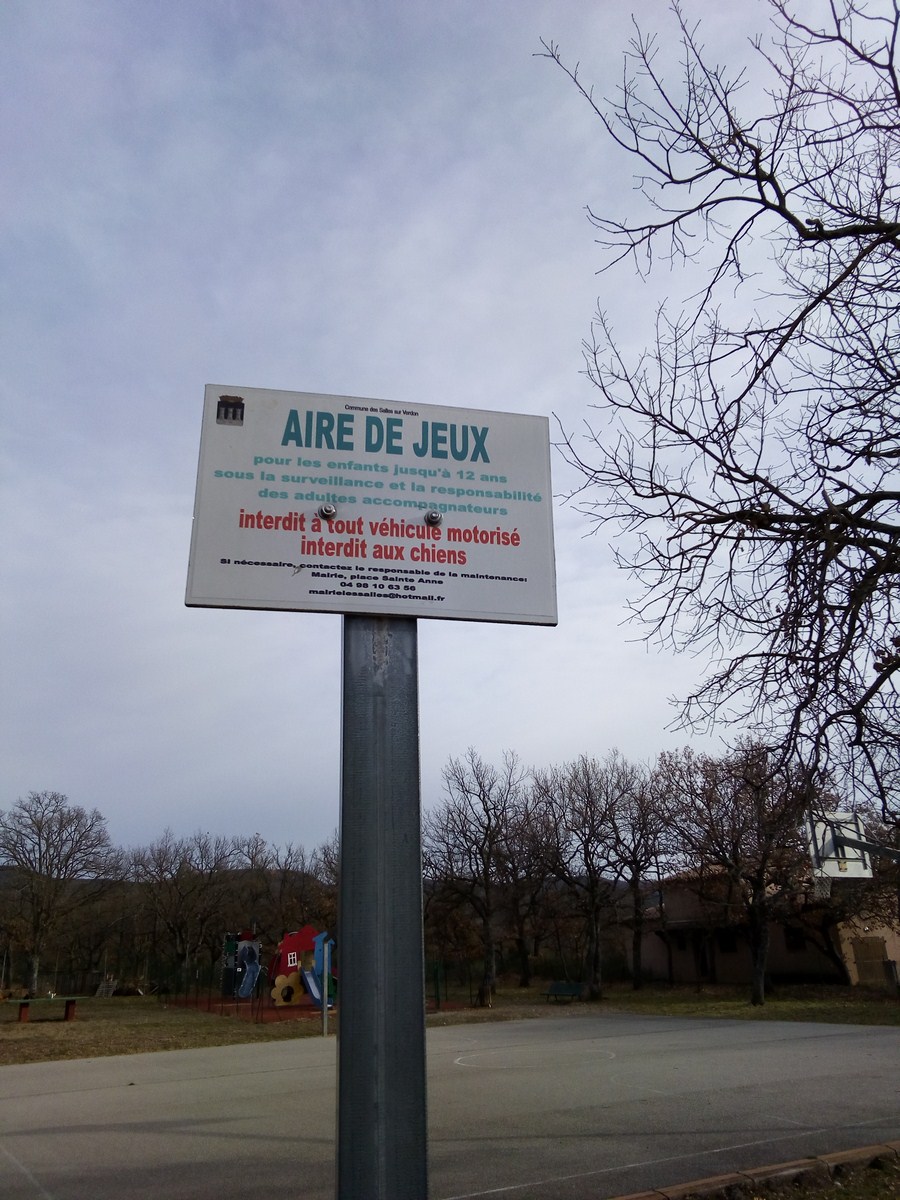 Réglementation - Aire multisports