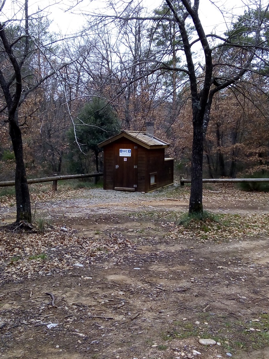 Toilettes seches - Aire de stationnement 