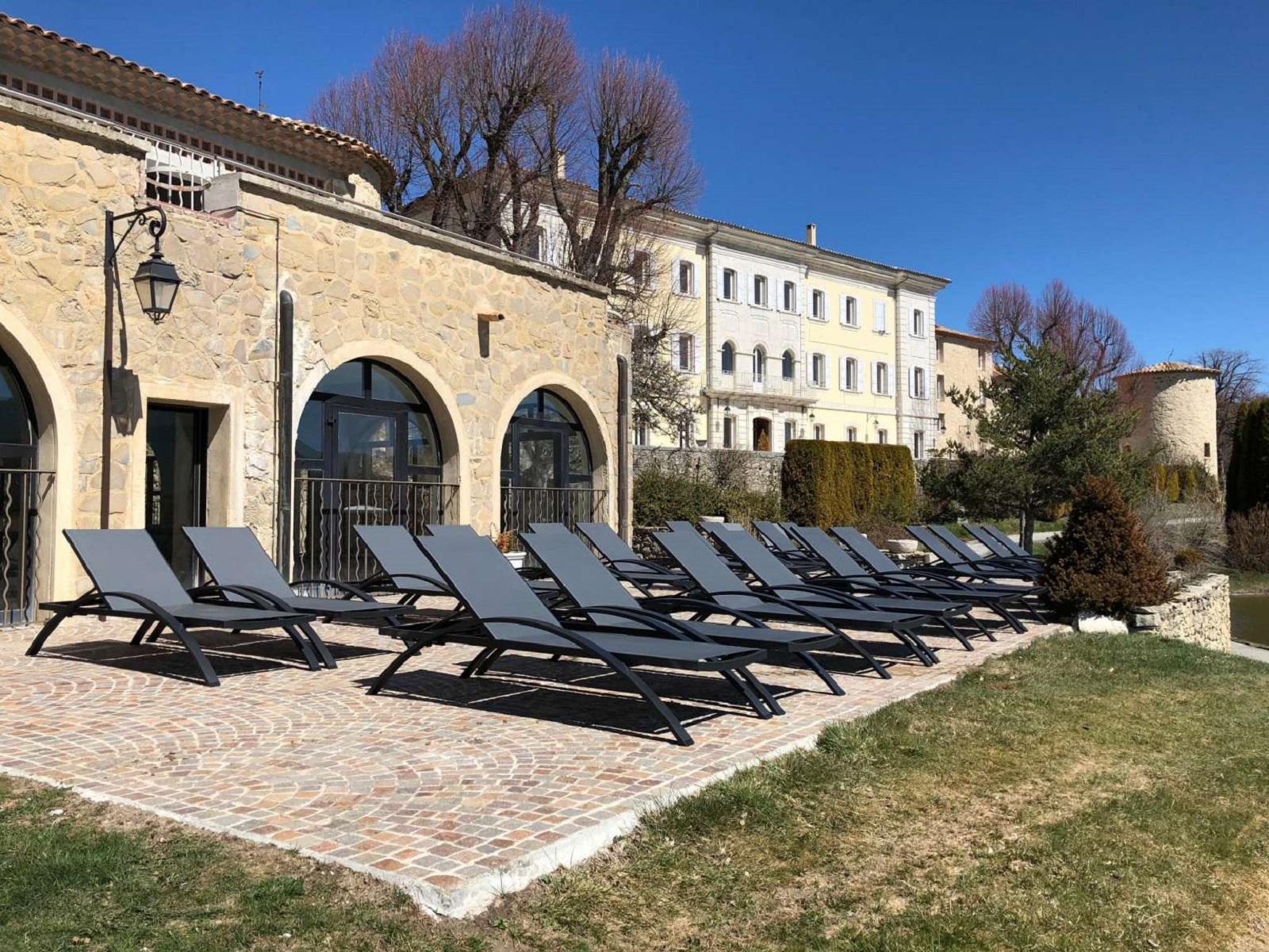 Solarium - Spa du Château de Taulane