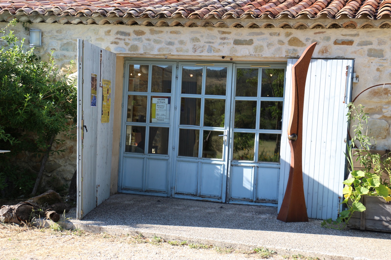 Entrée du musée et de la galerie - Musée tradition et savoir faire de la Sagne