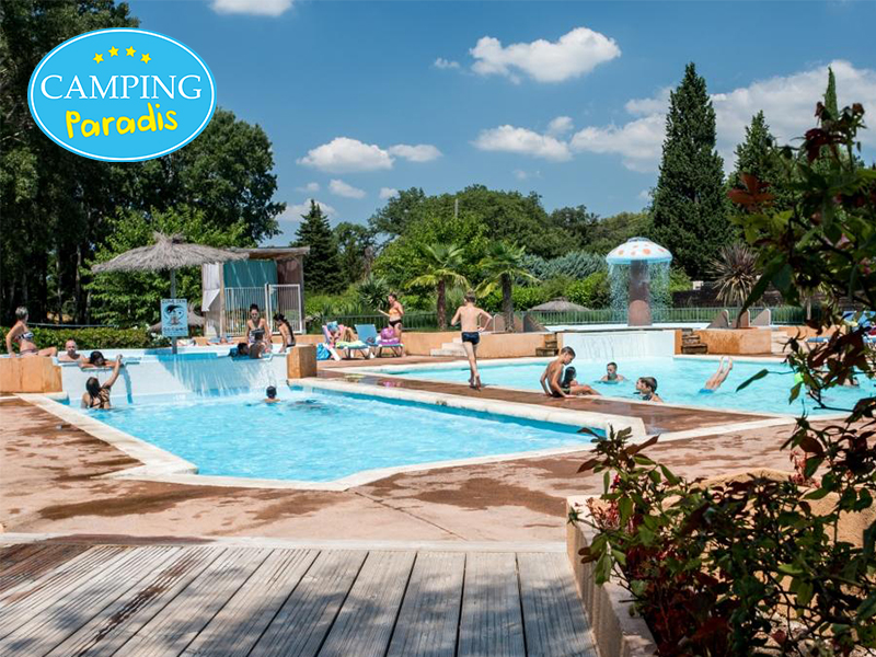 Parc aquatique - Camping Paradis Le Ruou