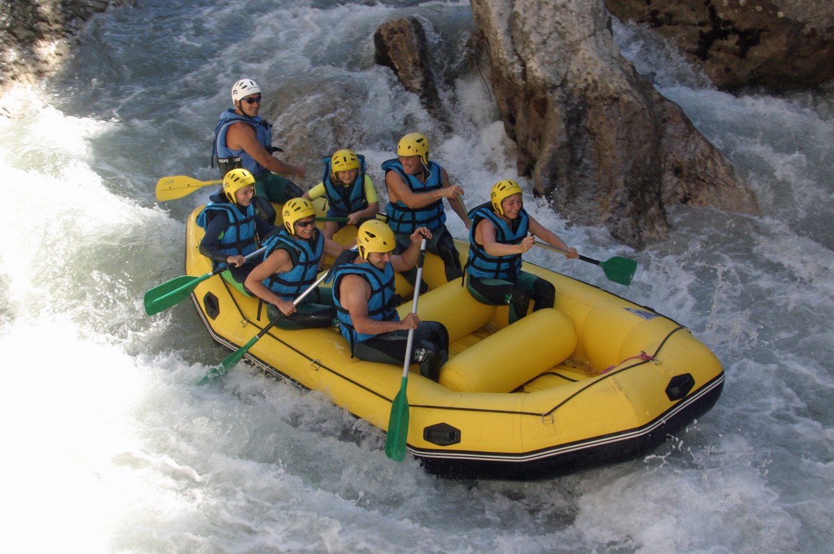 Photo Rafting avec les Guides du Verdon