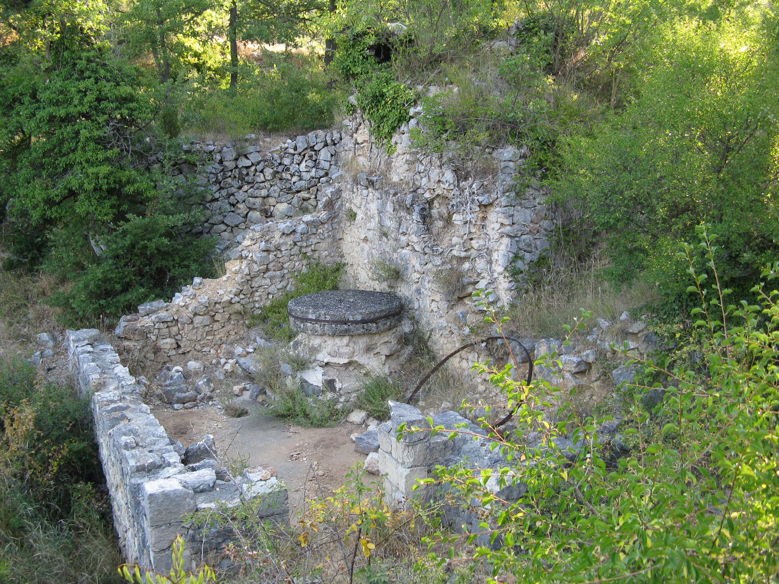 Le moulin de Vallefont - Le moulin de Vallefont