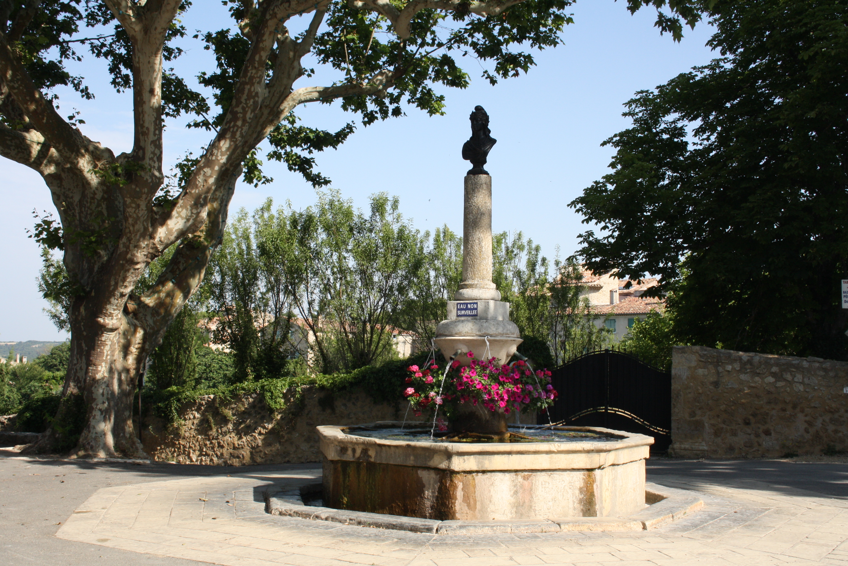 vue générale - Fontaine de la Place