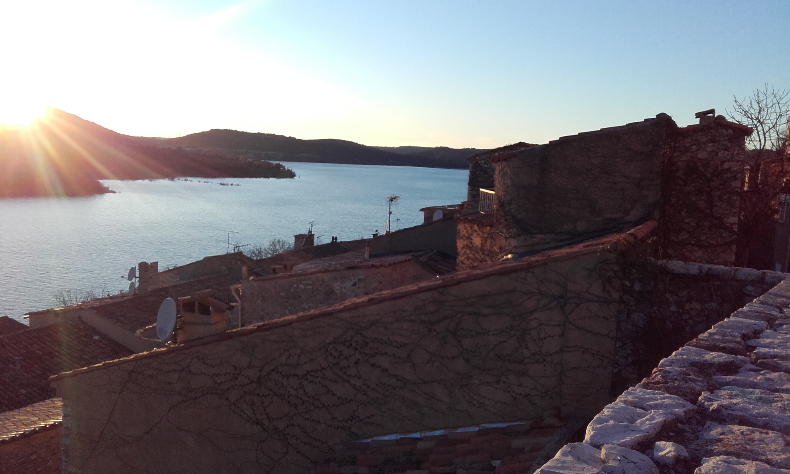 Vers la barrage - Panorama