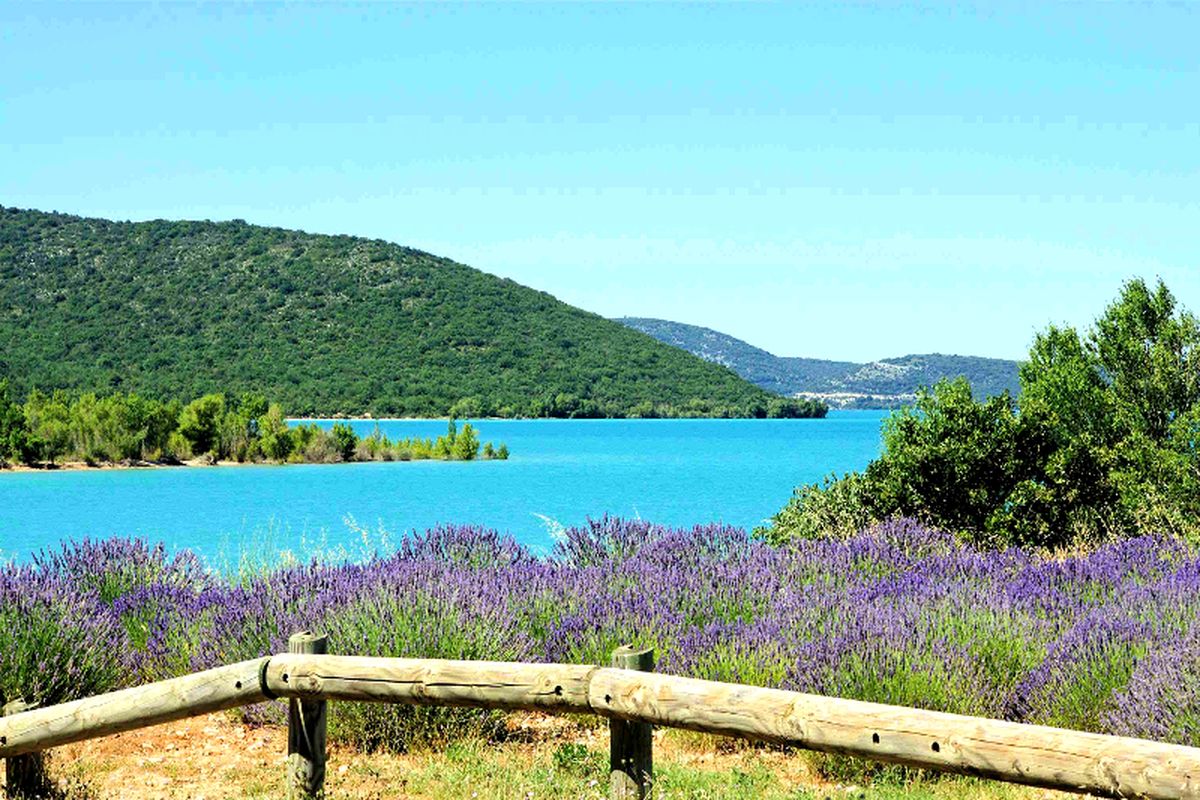 Vue du lac - Les Pins