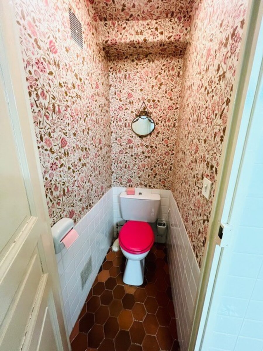 WC indépendant - La chambre rose - La Maison Searle